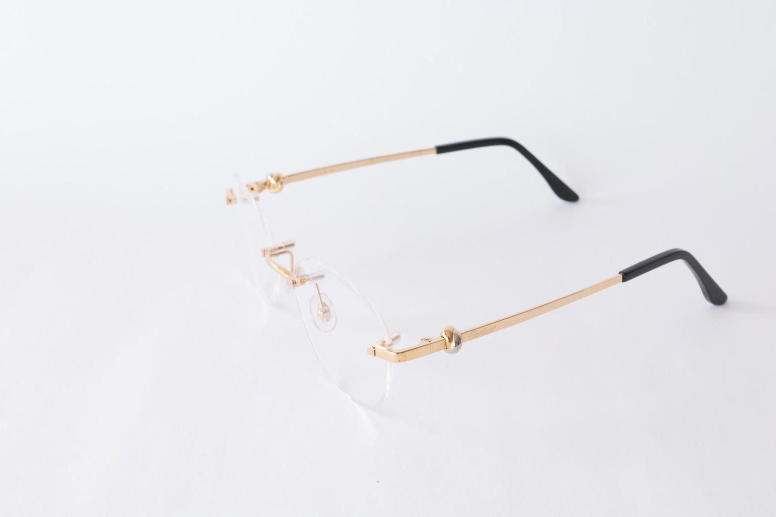 Cartier New Cartier eyewear optical eyeglasses CT0224O 001 gold Size ONE SIZE - 3 Thumbnail