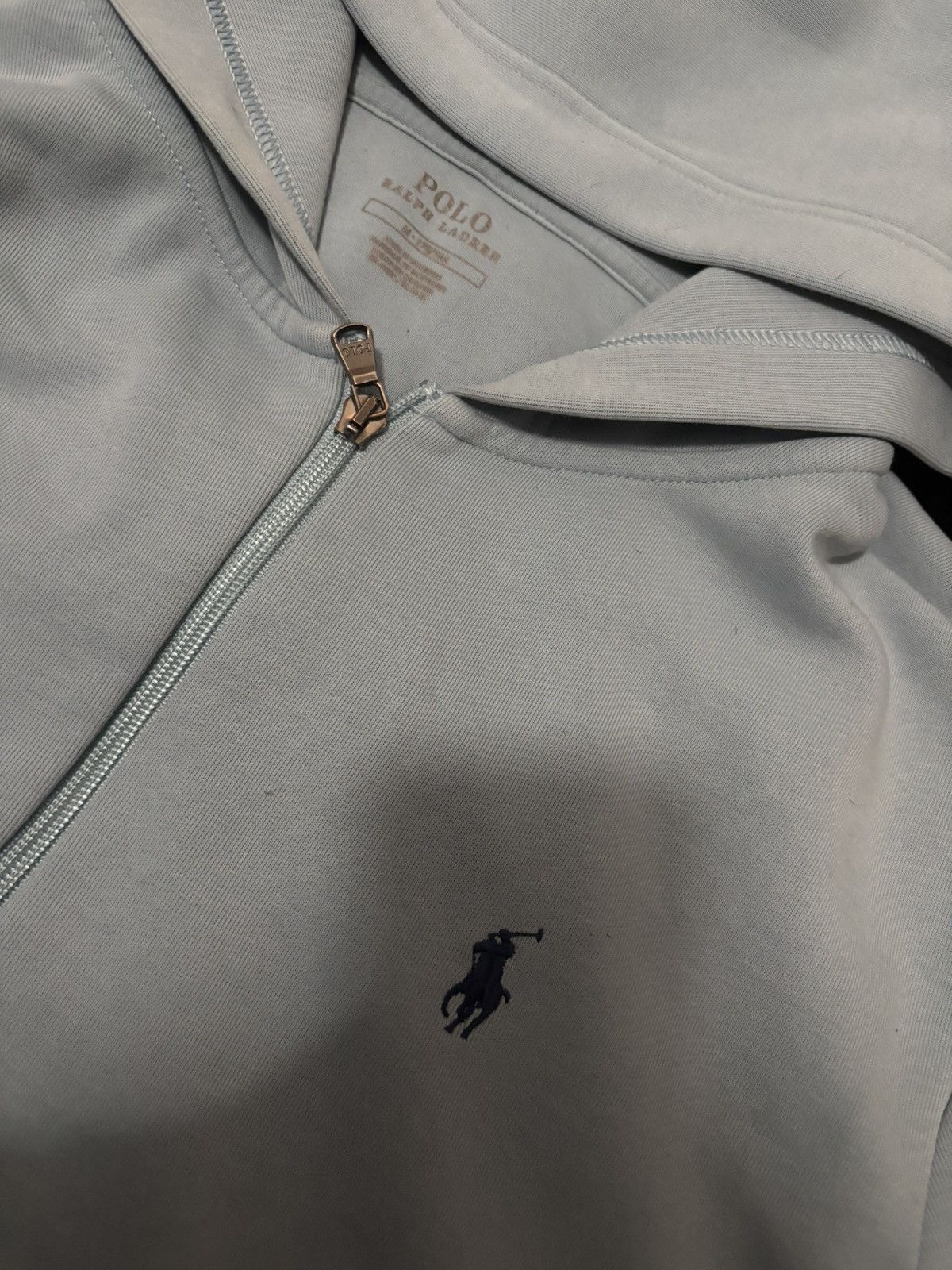 Polo Ralph Lauren Polo Ralph Lauren double knit full zip up Size US M / EU 48-50 / 2 - 2 Thumbnail