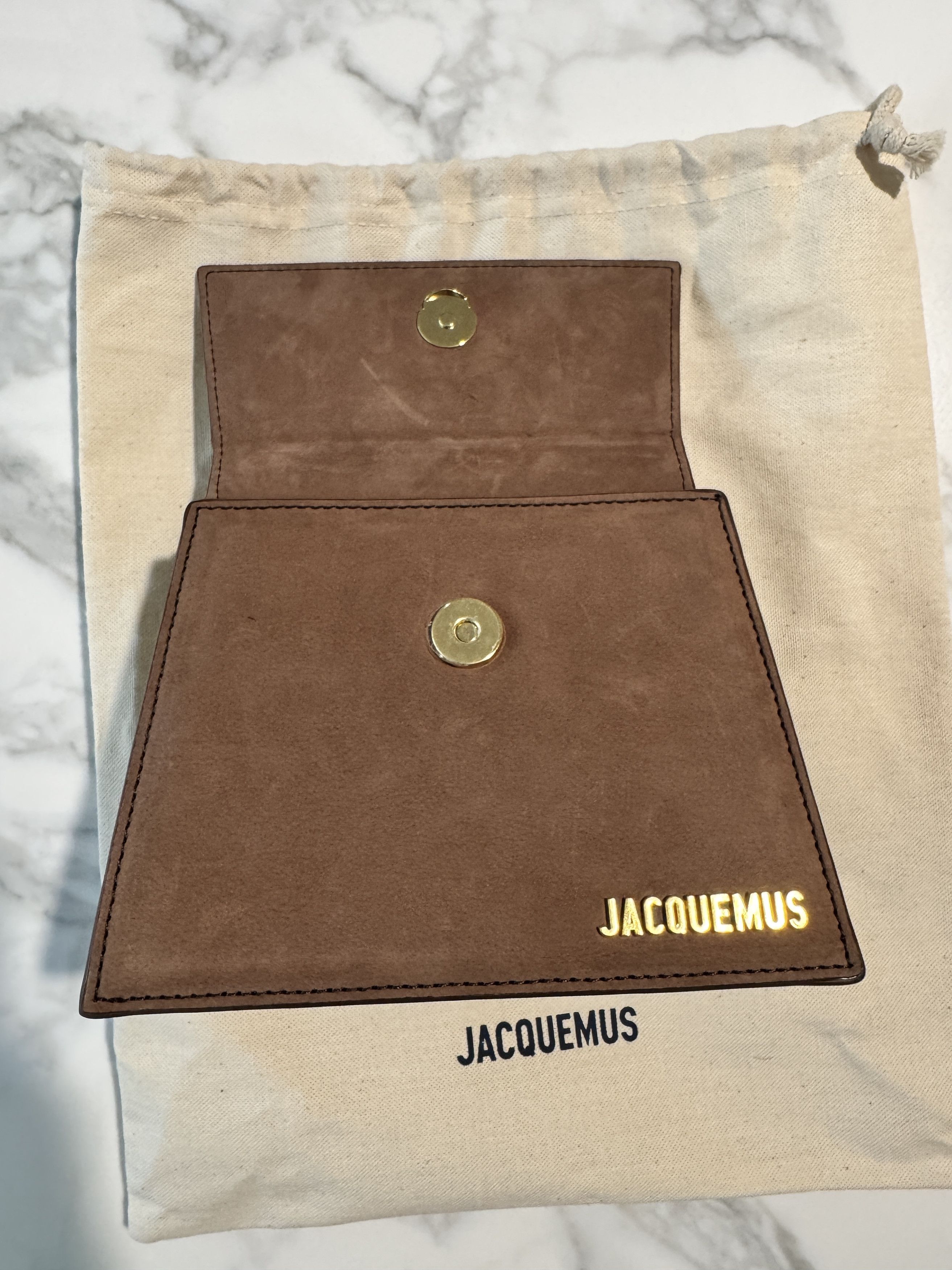 Jacquemus Le Chiquito à Noeud Marron Size ONE SIZE - 10 Thumbnail