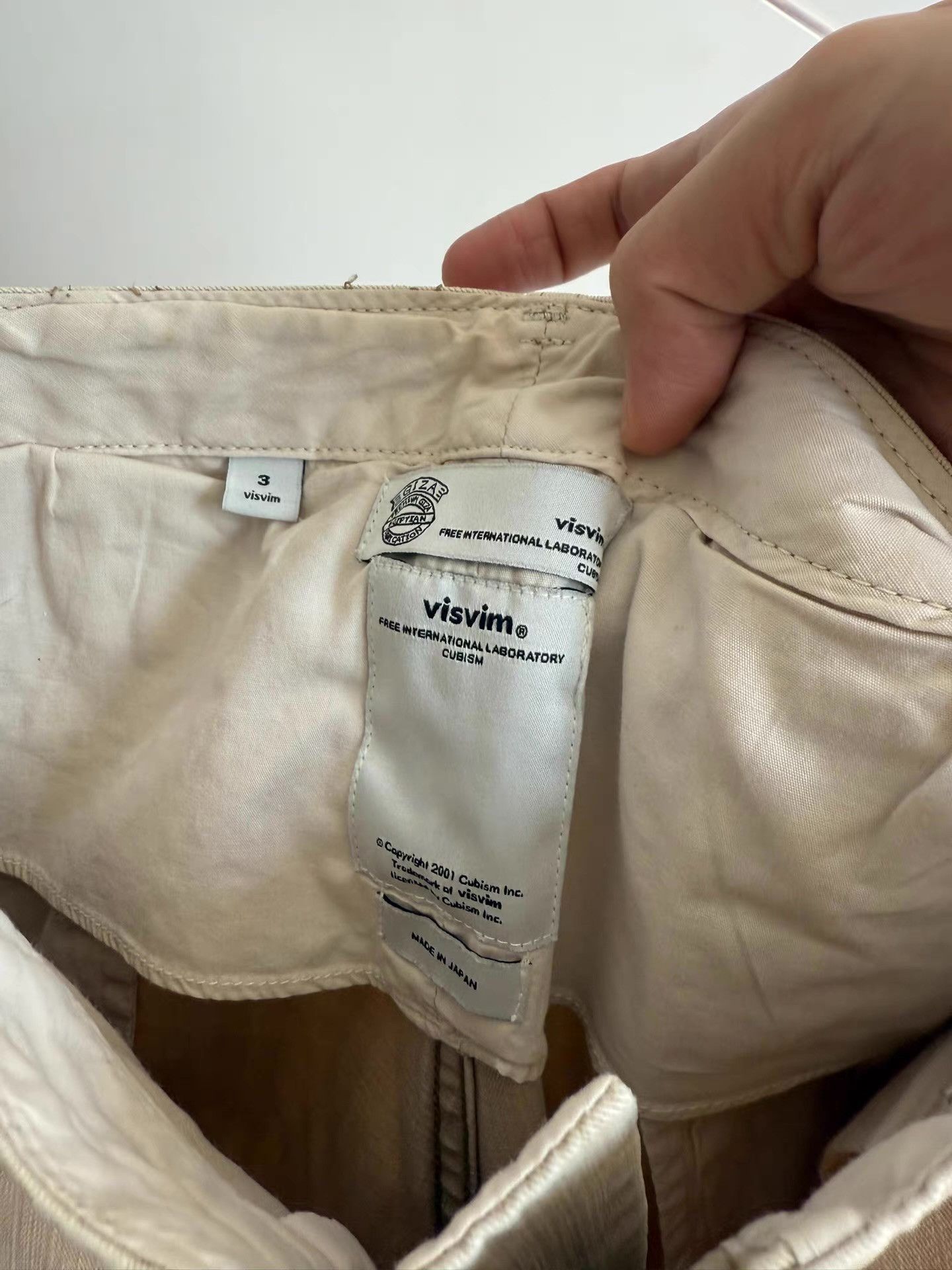 Visvim VISVIM 18SS Highc Water Chion Khaki Cropped Trousers Q17 Size US 36 / EU 52 - 3 Thumbnail