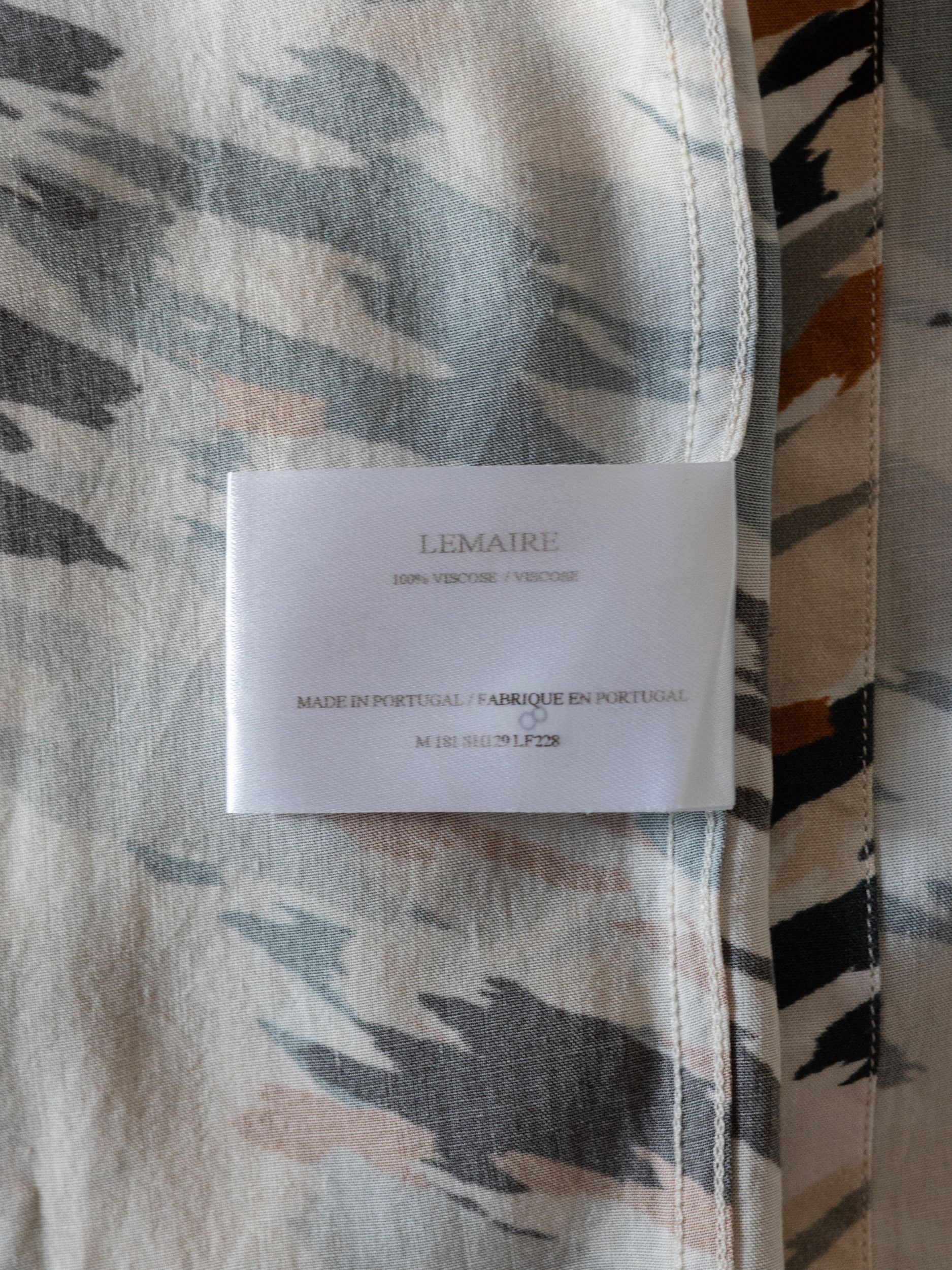Lemaire Camp Collar Shirt Size US M / EU 48-50 / 2 - 5 Thumbnail