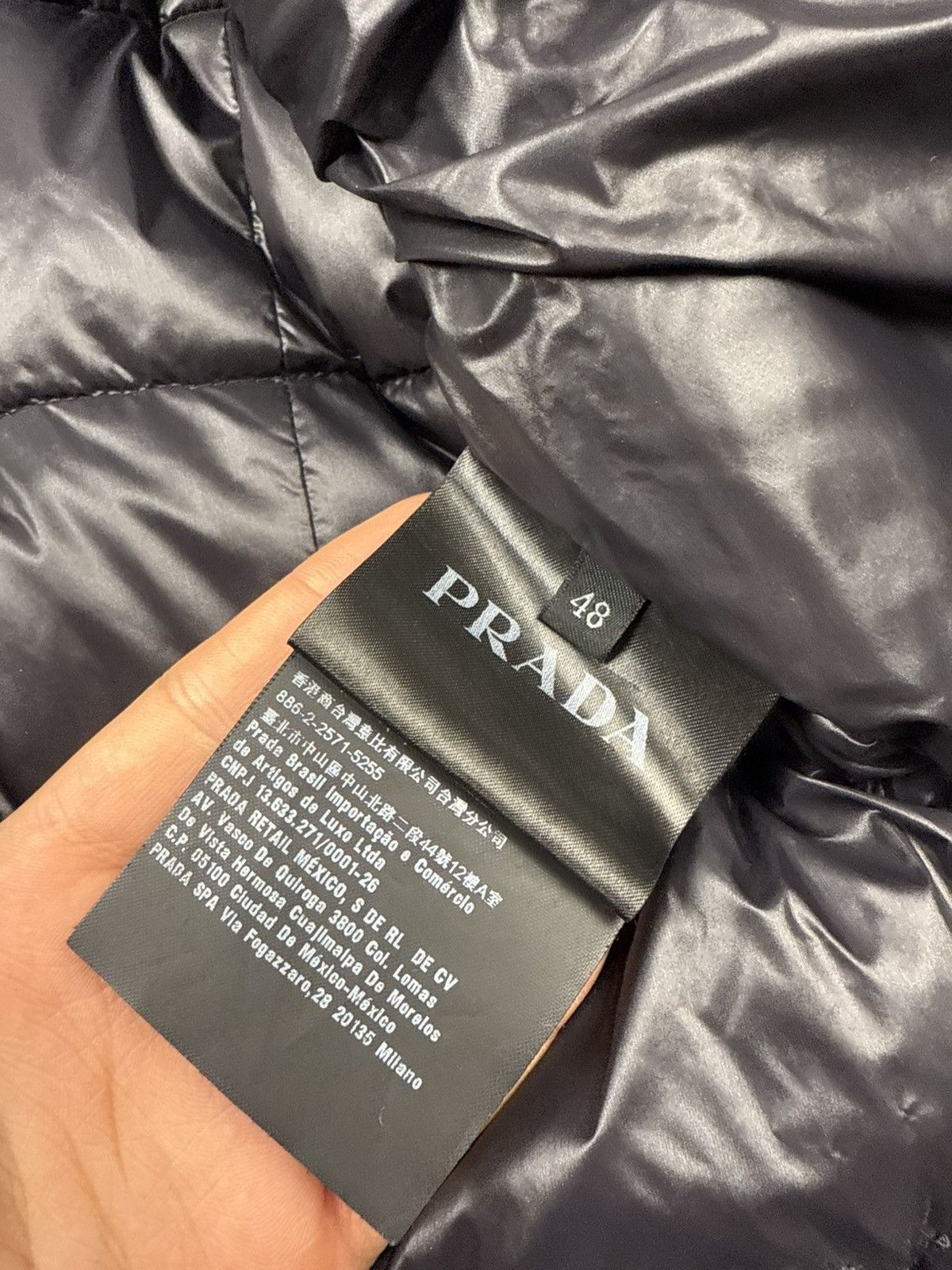 Prada Prada Black Puffer Jacket Winter Outerwear size M Size US M / EU 48-50 / 2 - 15 Thumbnail