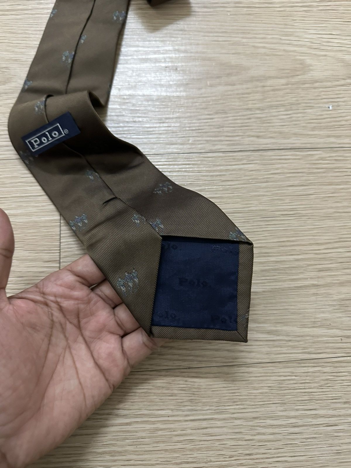Polo Ralph Lauren × Ralph Lauren Polo Ralph Lauren Luxury Silk Tie Size ONE SIZE - 5 Thumbnail