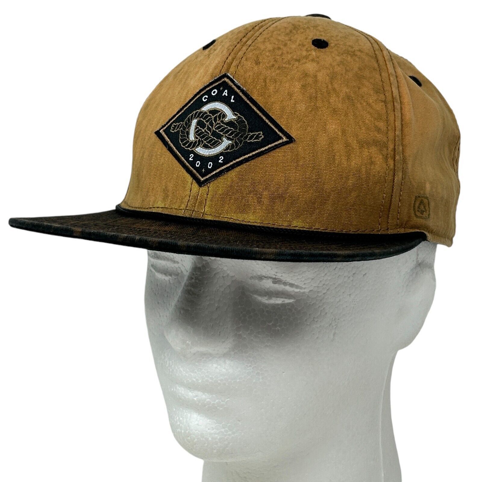Coal Coal Headwear 2002 Hat Baseball Cap Bleach Tie Dye Spotted Size ONE SIZE - 10 Thumbnail
