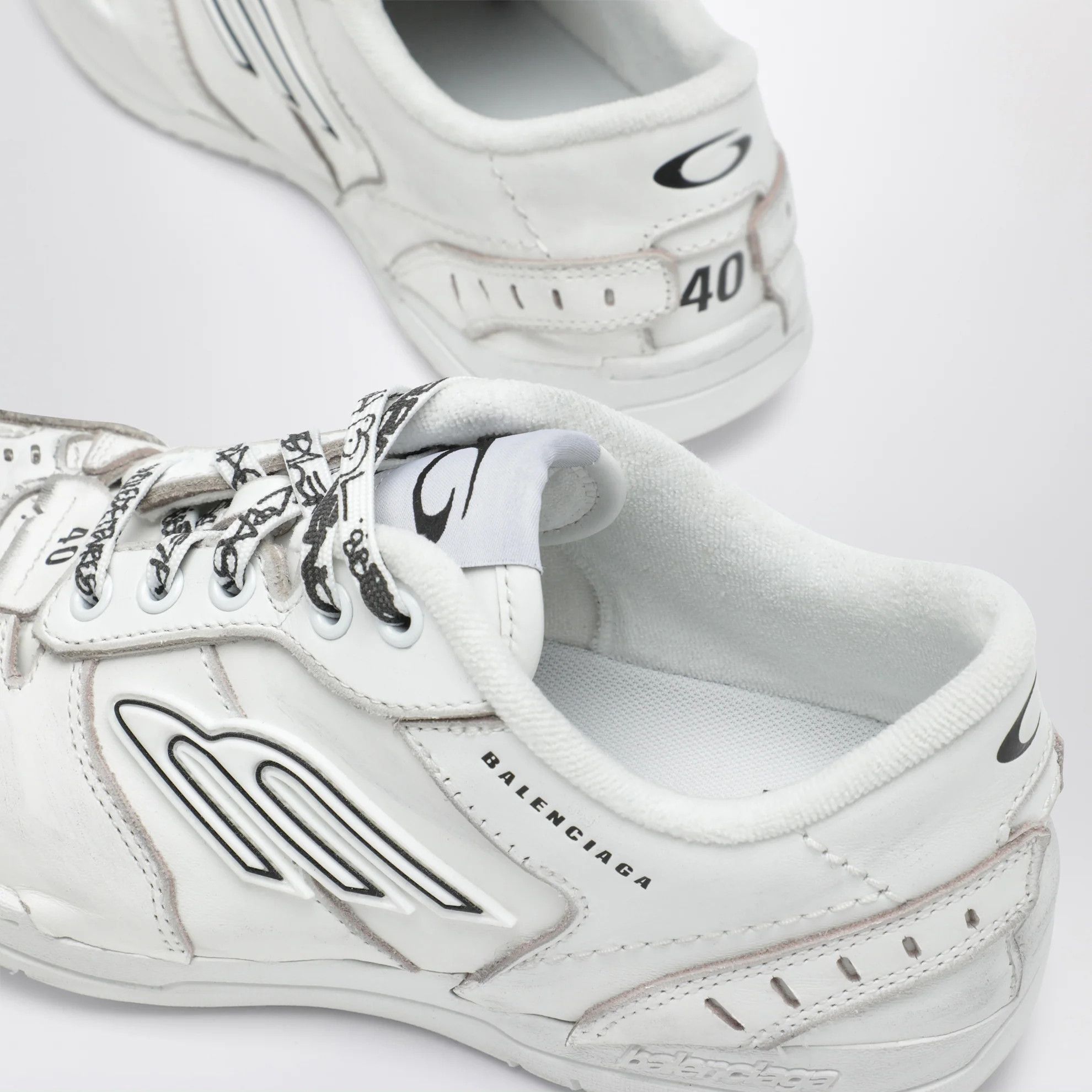 Balenciaga o1d2blof0426 Mid-Top Sneakers in White Size US 8 / IT 38 - 5 Thumbnail