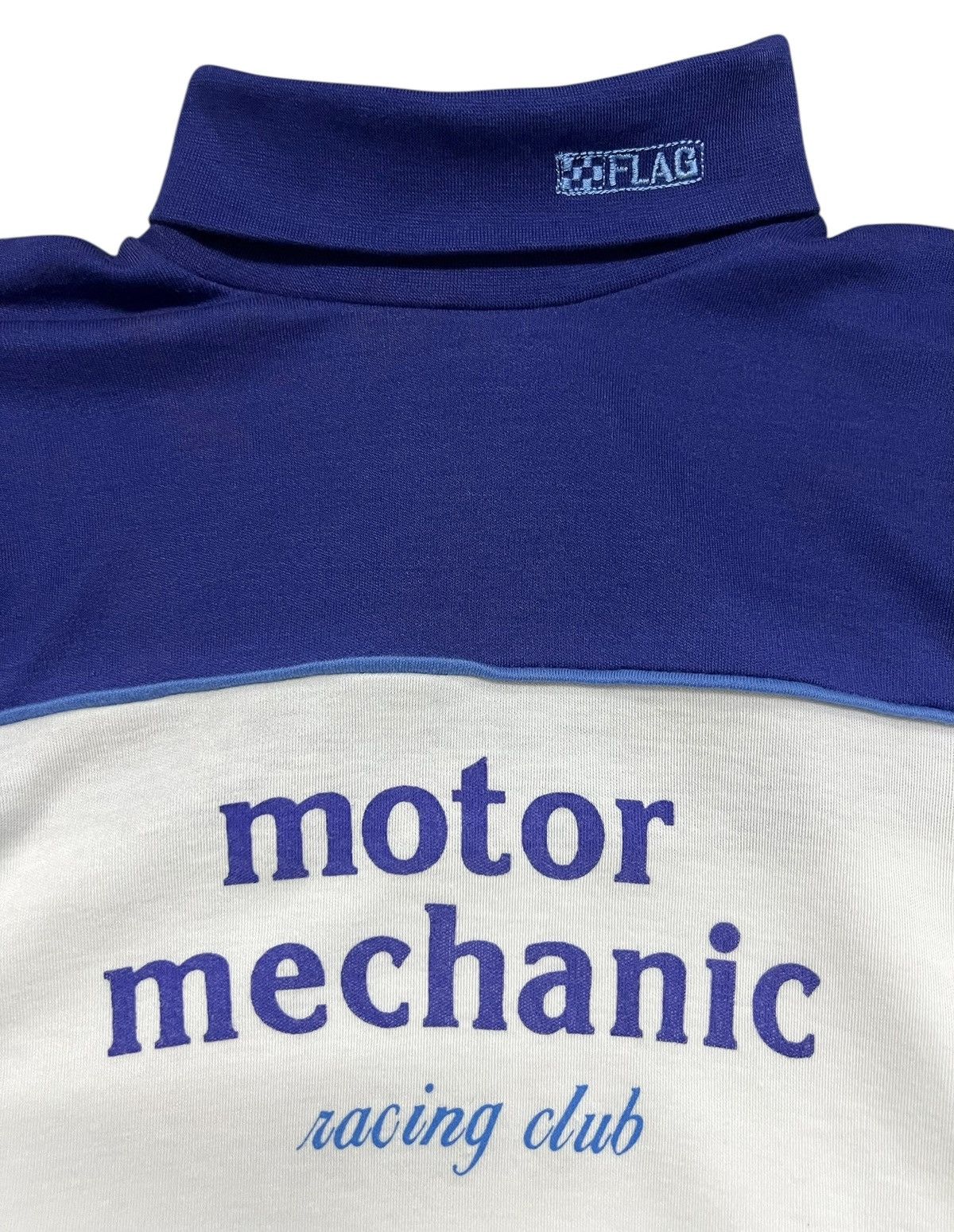 Vintage 80s Vintage Motorcycle Mechanic Racing Club Long Sleeve Size US S / EU 44-46 / 1 - 1 Thumbnail