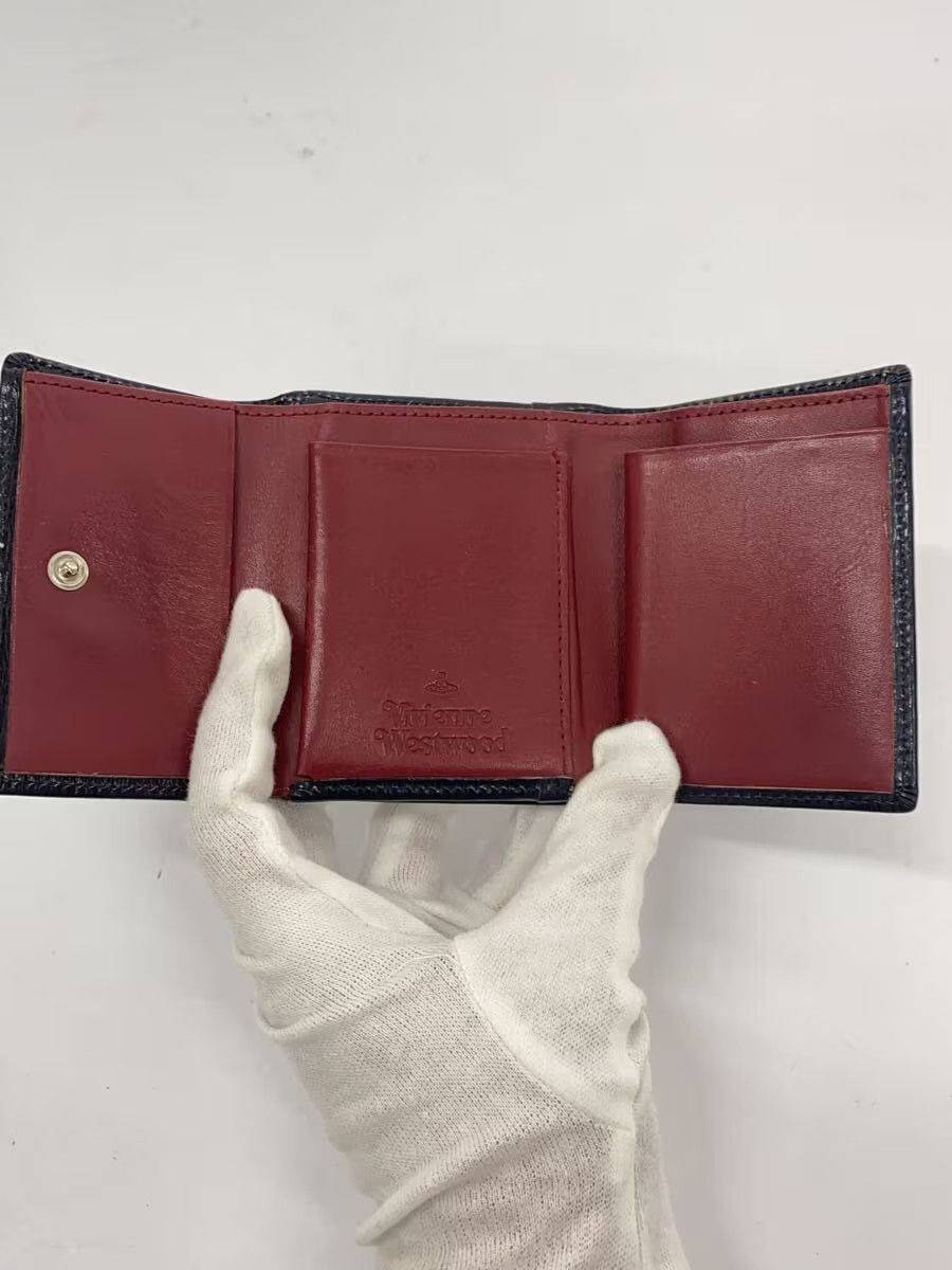 Vivienne Westwood Contrast Stitch Orb Leather Wallet Size ONE SIZE - 5 Thumbnail
