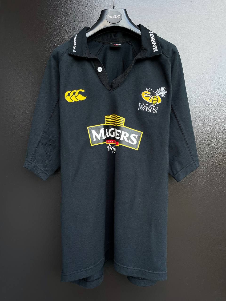 Maillot Rugby Vintage Canterbury Wasps 2009 - #3 - Porté Match - Taille S