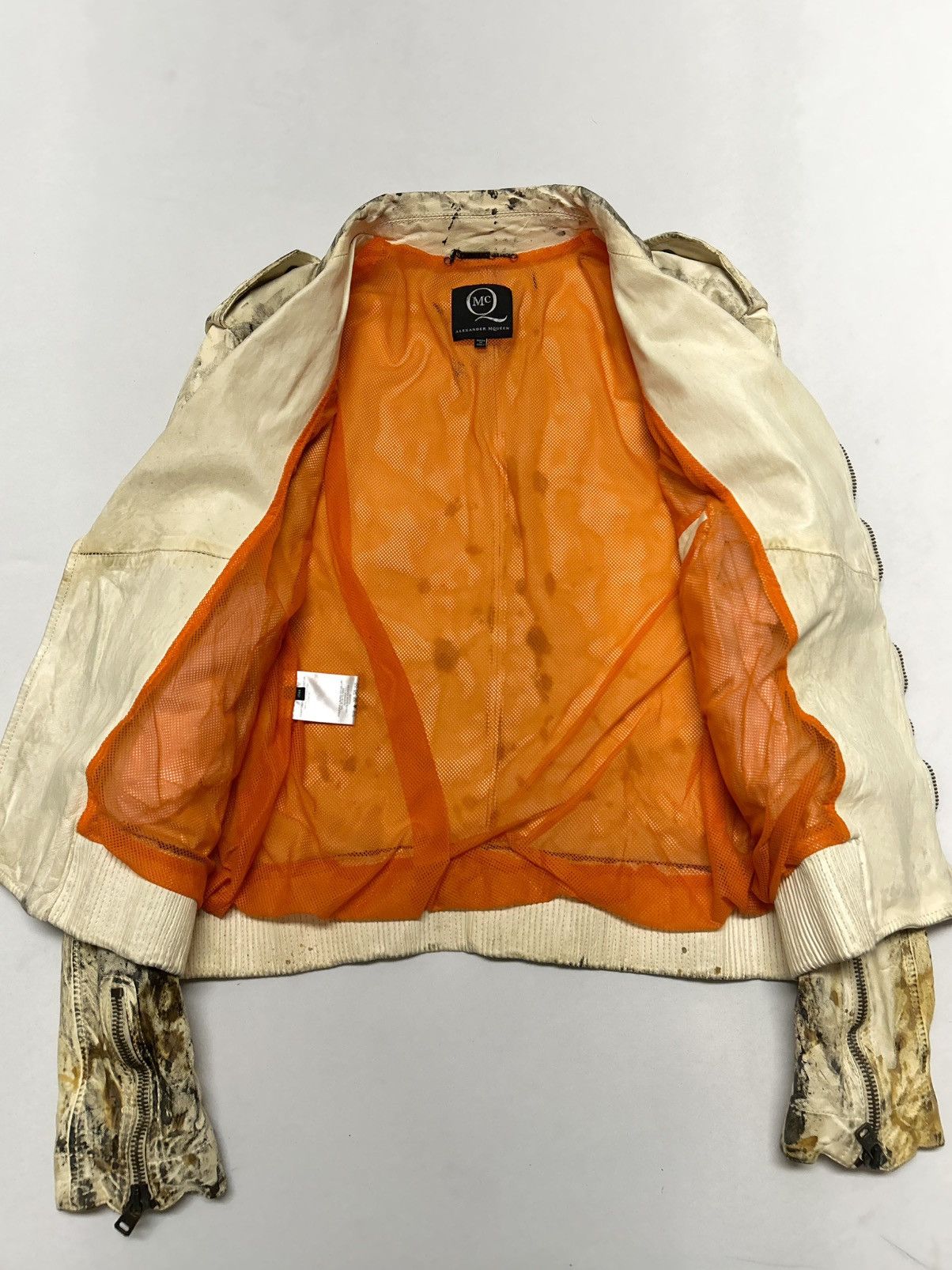 Alexander McQueen Alexander McQueen SS2011 Leather Biker Jacket Reworked Size US M / EU 48-50 / 2 - 4 Thumbnail