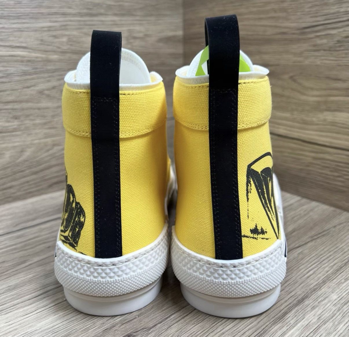 Dior Dior B23 Printed Canvas High-Top Sneakers J41 Size US 8 / EU 41 - 4 Thumbnail