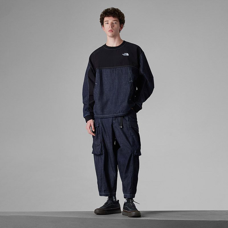 Kazuki Kuraishi × The North Face Urban Exploration KK HYBRID DENIM CREW Size US M / EU 48-50 / 2 - 4 Thumbnail