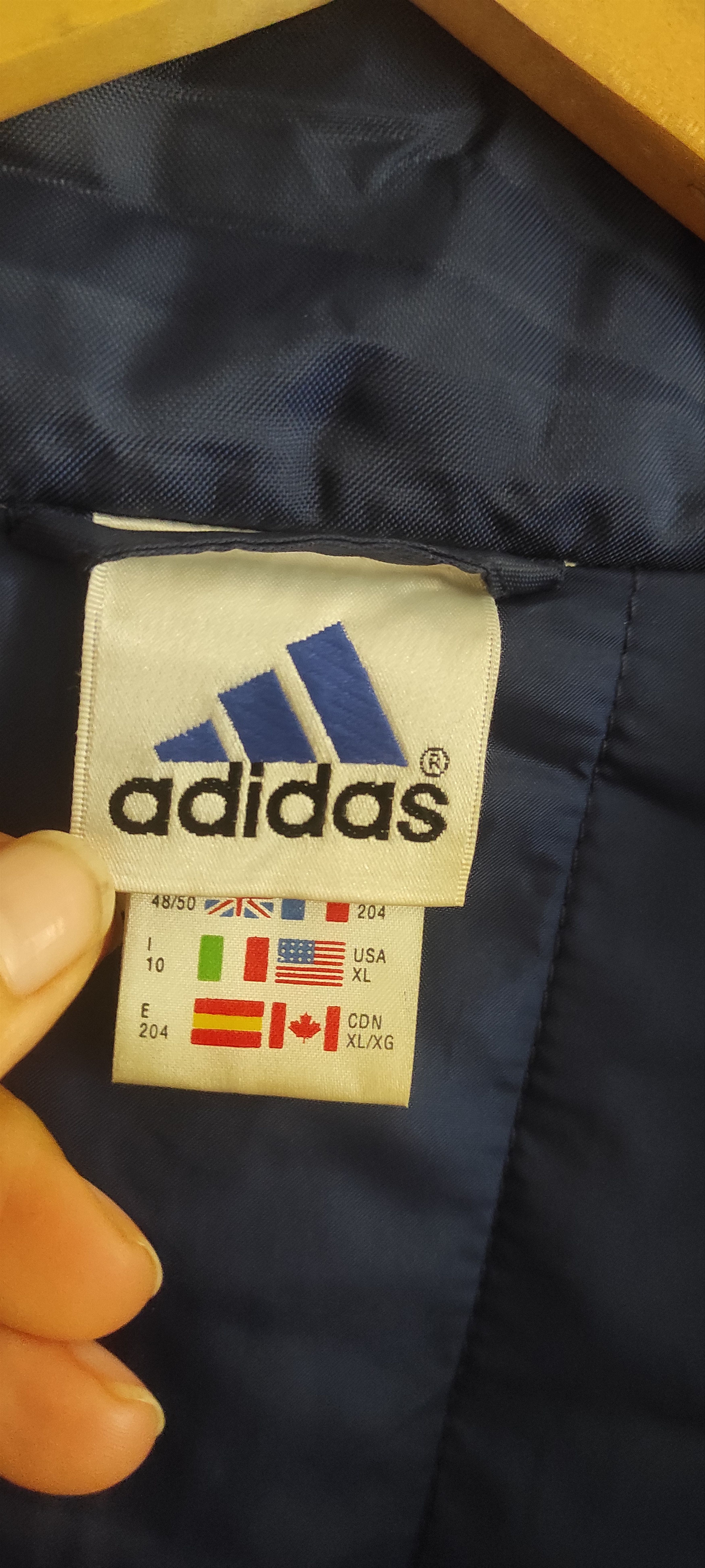 Adidas × Vintage Adidas 3 Stripes Oversize Track Jacket Retro Adidas Bayer Size US XL / EU 56 / 4 - 8 Thumbnail