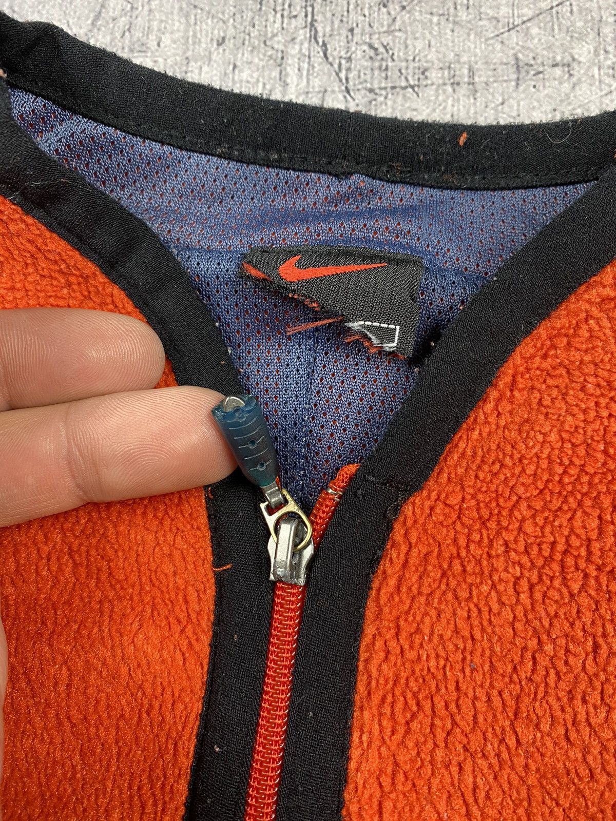 Nike Vintage Nike Gorpcore y2k Fleece Jacket Bomber Size US S / EU 44-46 / 1 - 12 Thumbnail