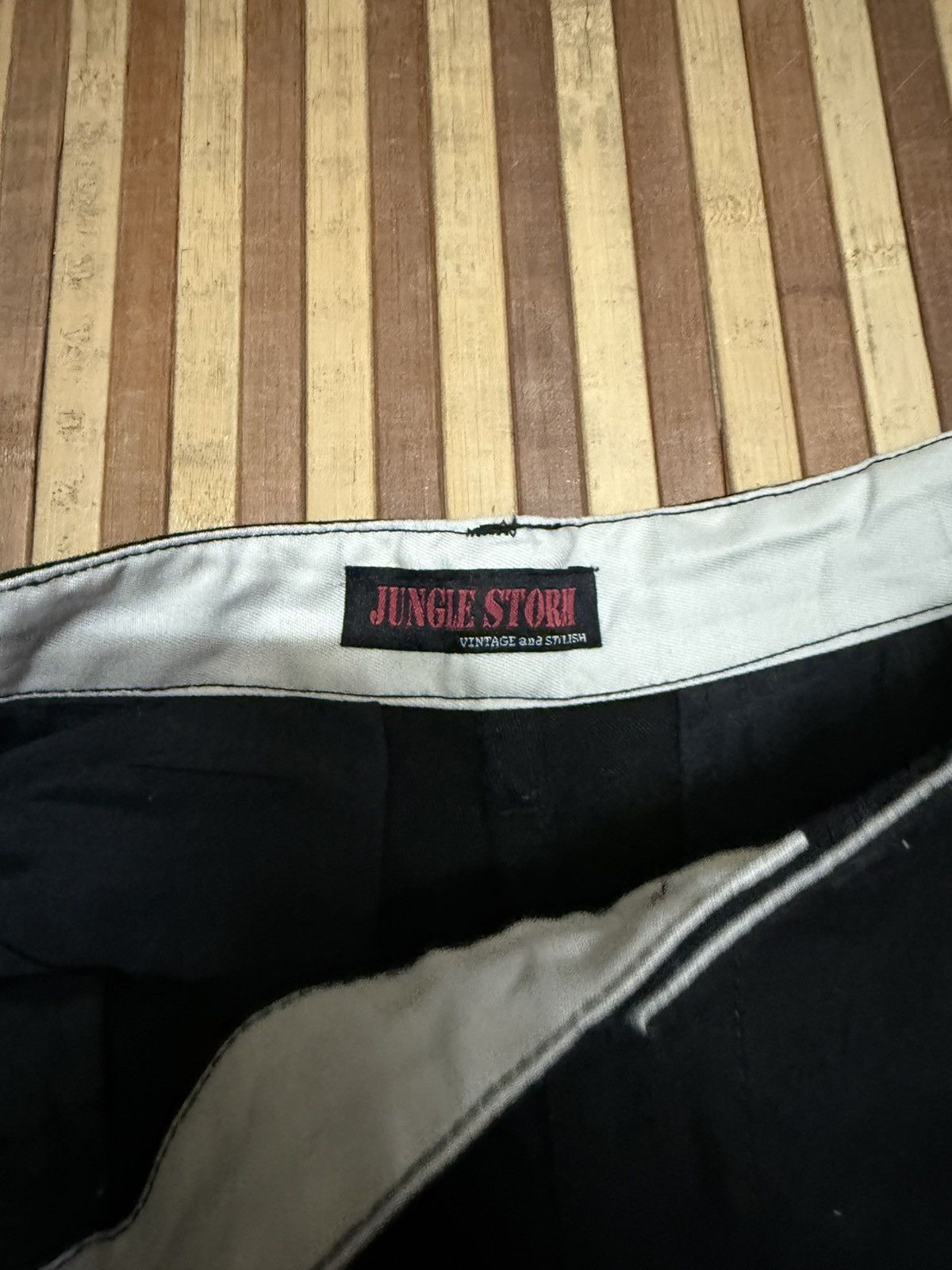 Japanese Brand Jungle Storm Vintage & Stylish Cargo Pants Streetwear W33X31 Size US 34 / EU 50 - 5 Thumbnail