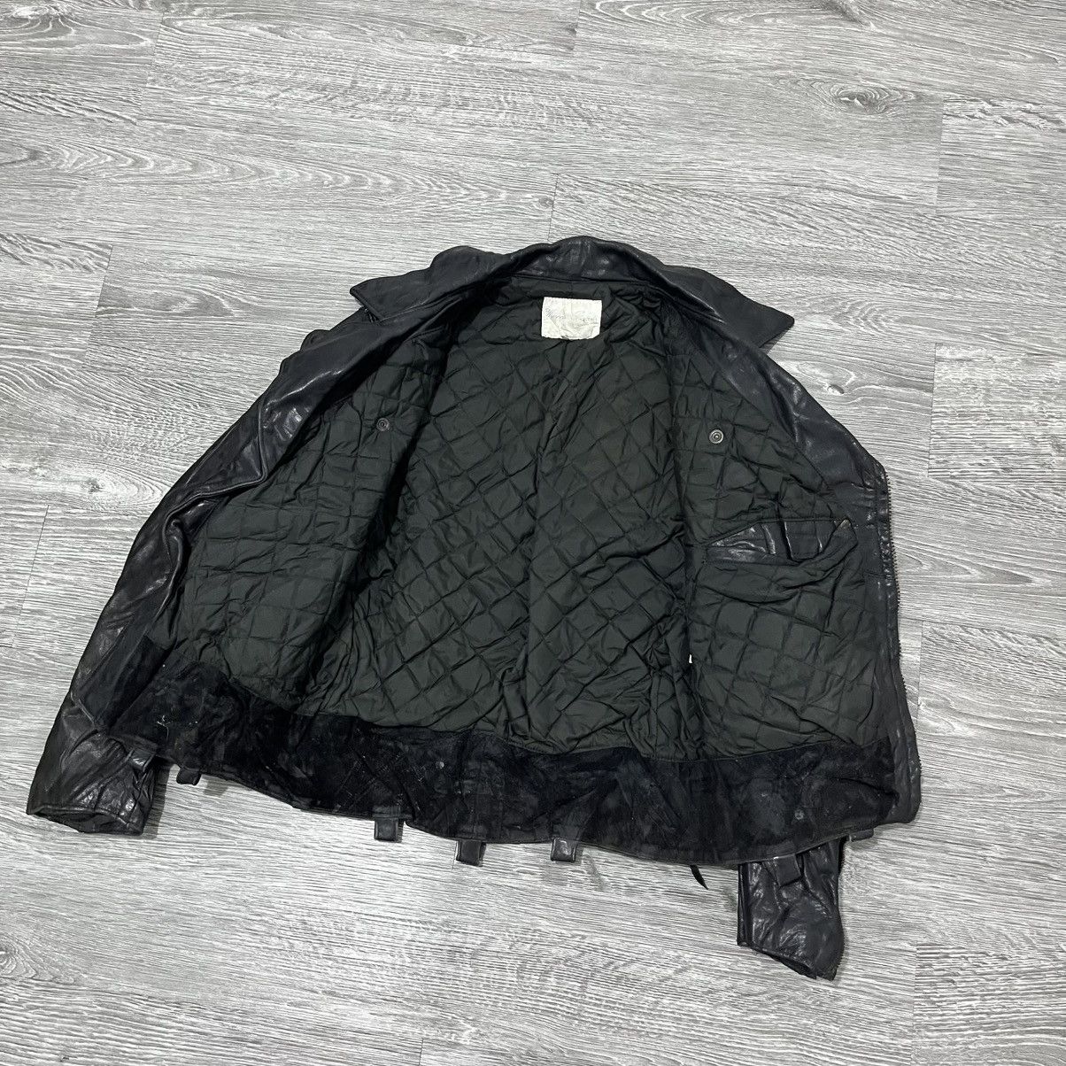 Leather 2000's Winny Roaste New York Ramones Leather Jacket Size US L / EU 52-54 / 3 - 9 Thumbnail
