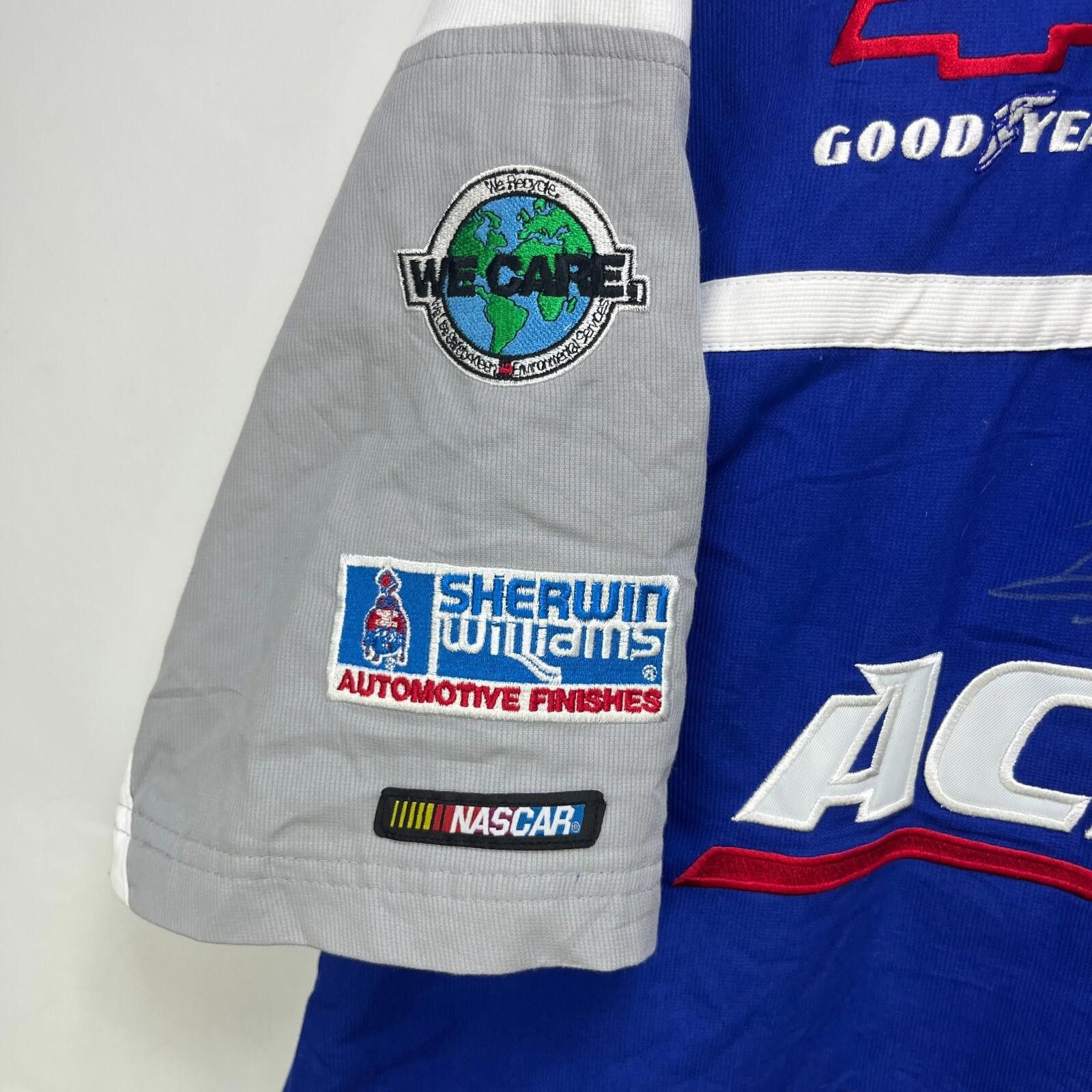 Nike Vintage Nike NASCAR Ron Hornaday Signed Shirt Large Size ONE SIZE - 9 Thumbnail