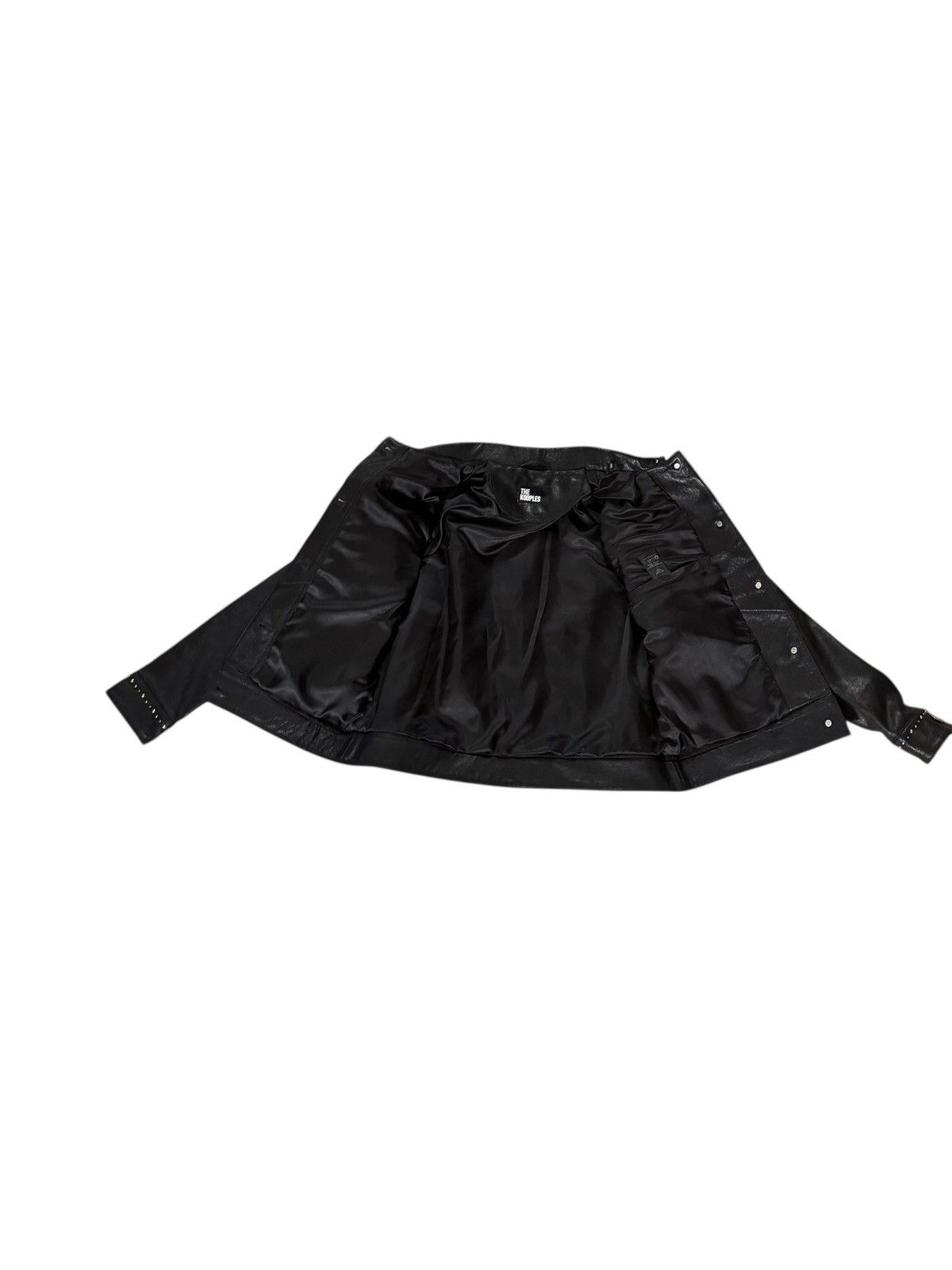 The Kooples $945 THE KOOPLES black Women’s Leather Studded Jacket Jacket Size XS / US 0-2 / IT 36-38 - 8 Thumbnail