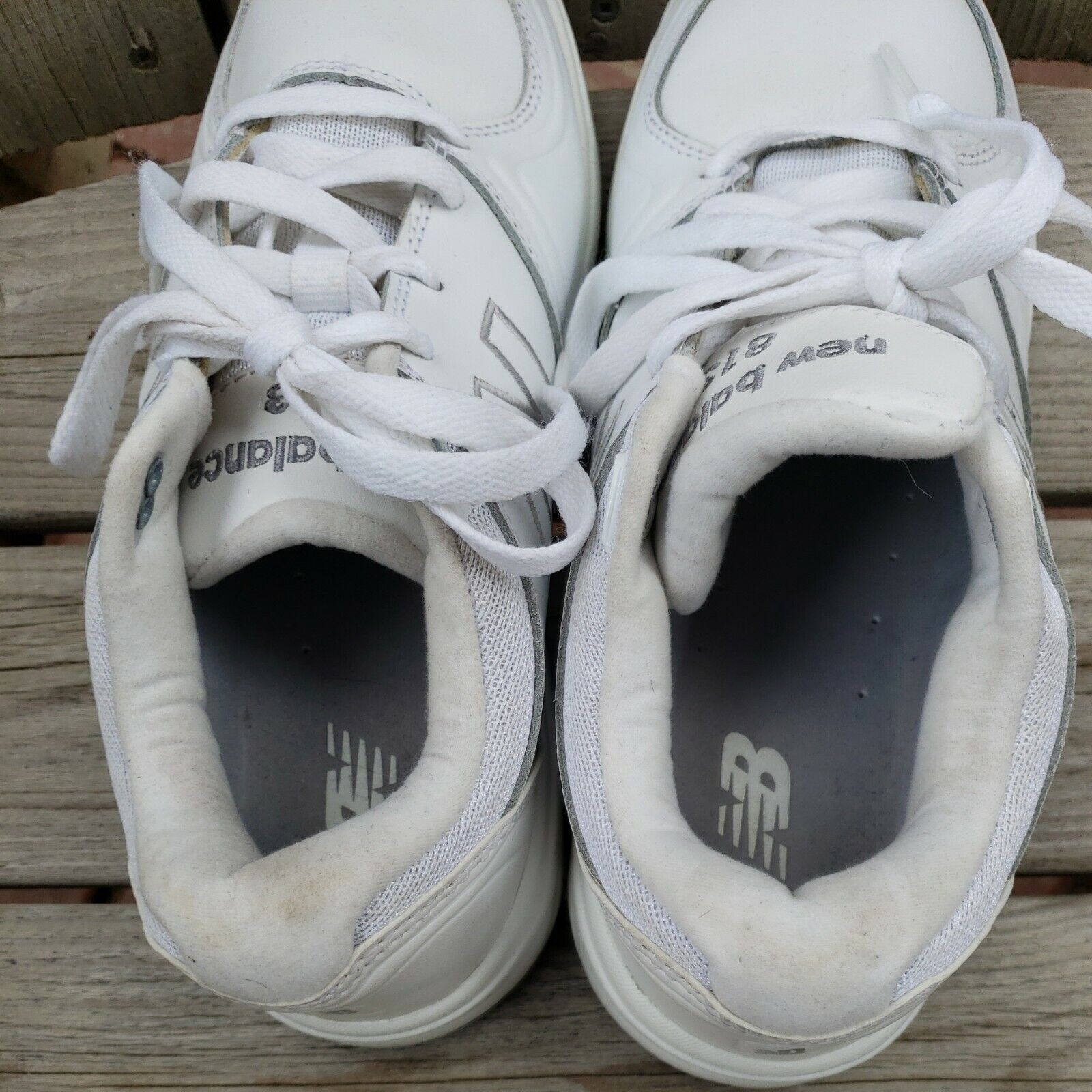 New Balance New Balance Leather Sneakers Womens Sz 9 B White Athletic WW Size US 9 / IT 39 - 5 Thumbnail