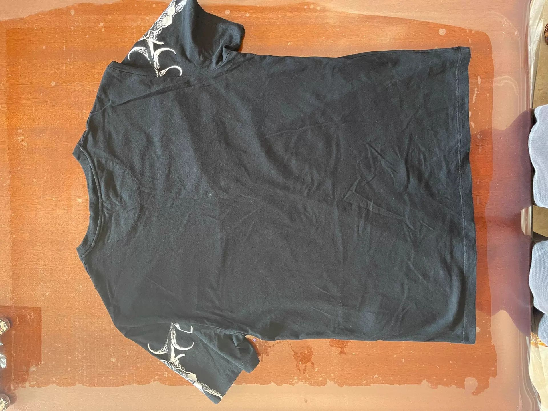 Valentino Valentino New 3D Realistic Print Big Logo Cotton T-Shirt M Size US M / EU 48-50 / 2 - 5 Thumbnail