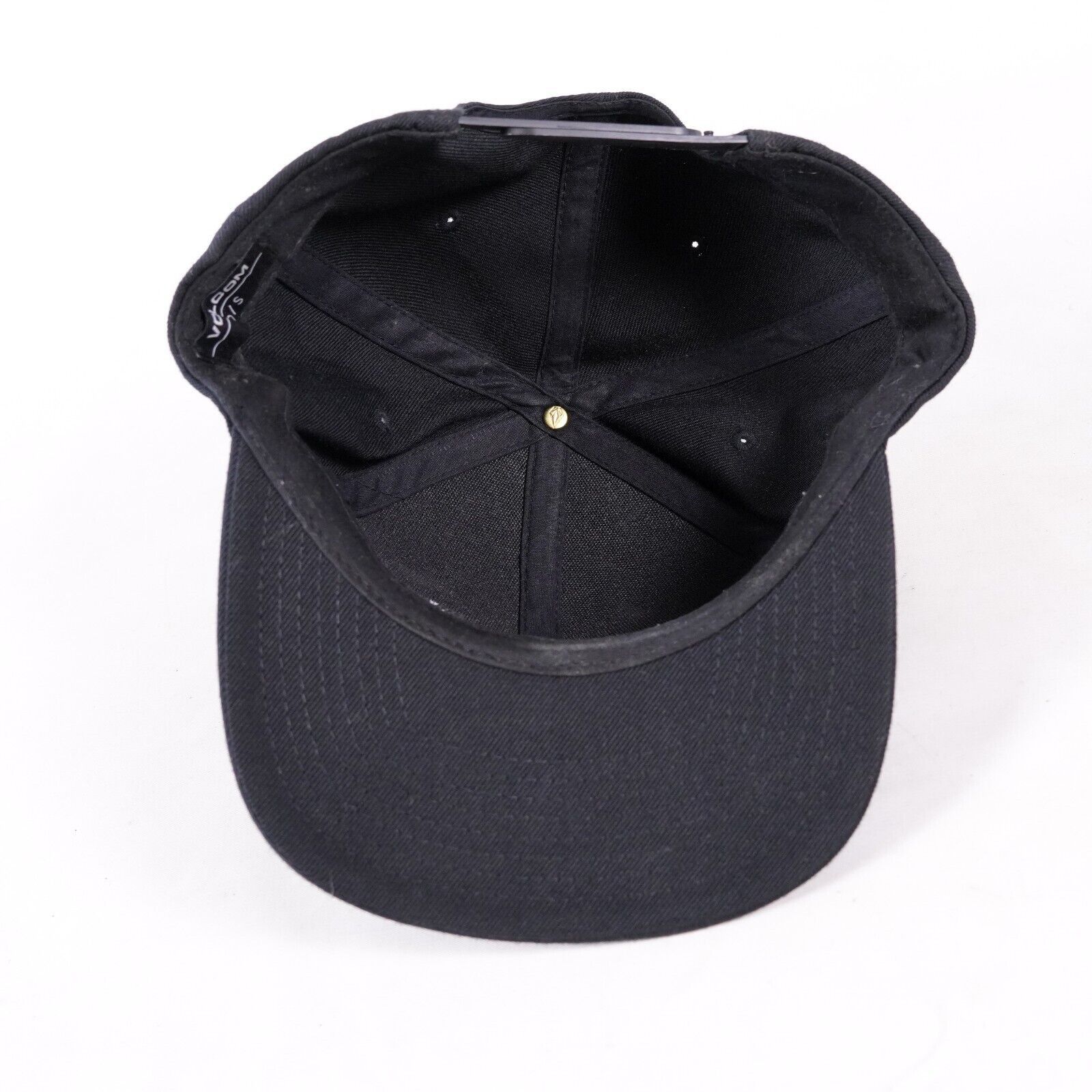 Volcom Volcom True To This Snapback Baseball Hat Cap Visor Black Size ONE SIZE - 7 Thumbnail