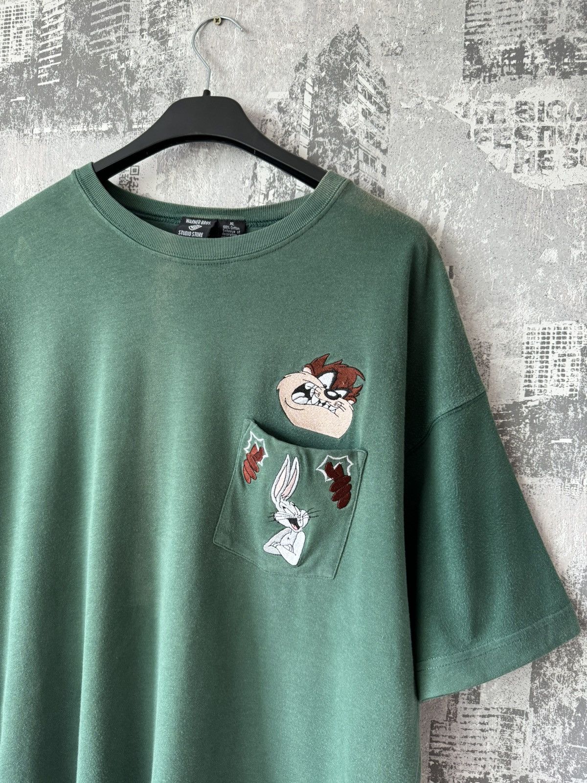 Disney Vintage 1996 Disney Warner Bros T-Shirt Size US XL / EU 56 / 4 - 3 Thumbnail