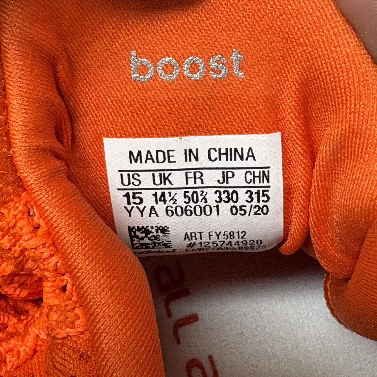 Adidas Adidas UltraBoost 1.0 DNA University Miami Hurricanes 15 Size US 15 / EU 48 - 12 Thumbnail