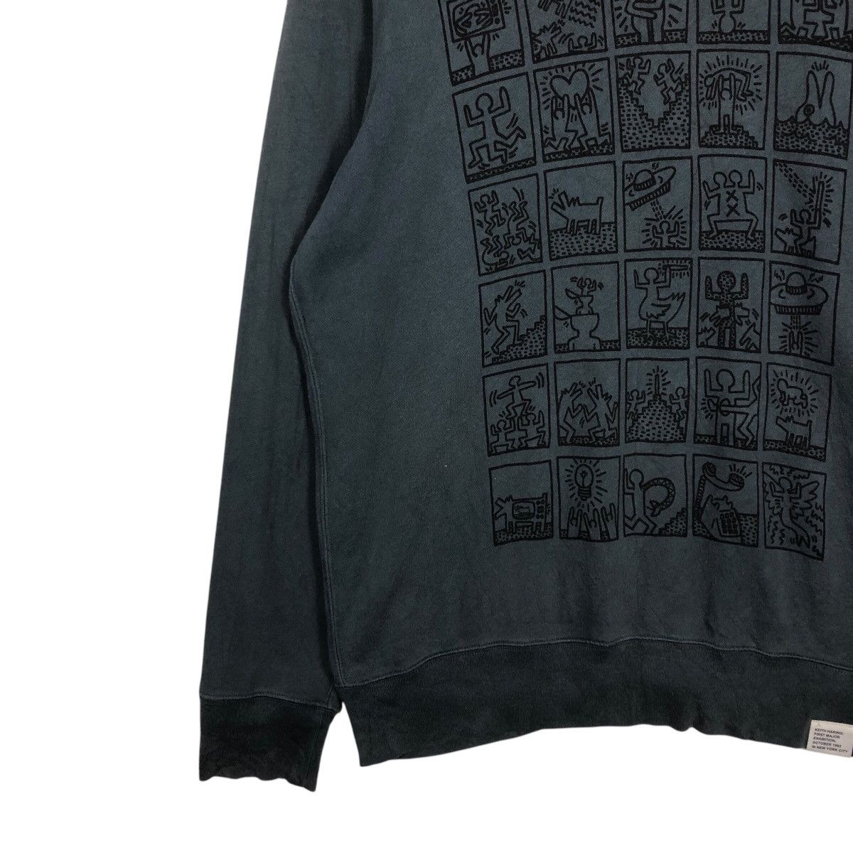 Japanese Brand 📌Vintage Sweatshirt Ut Keith Haring Big Logo Size US XXL / EU 58 / 5 - 5 Thumbnail
