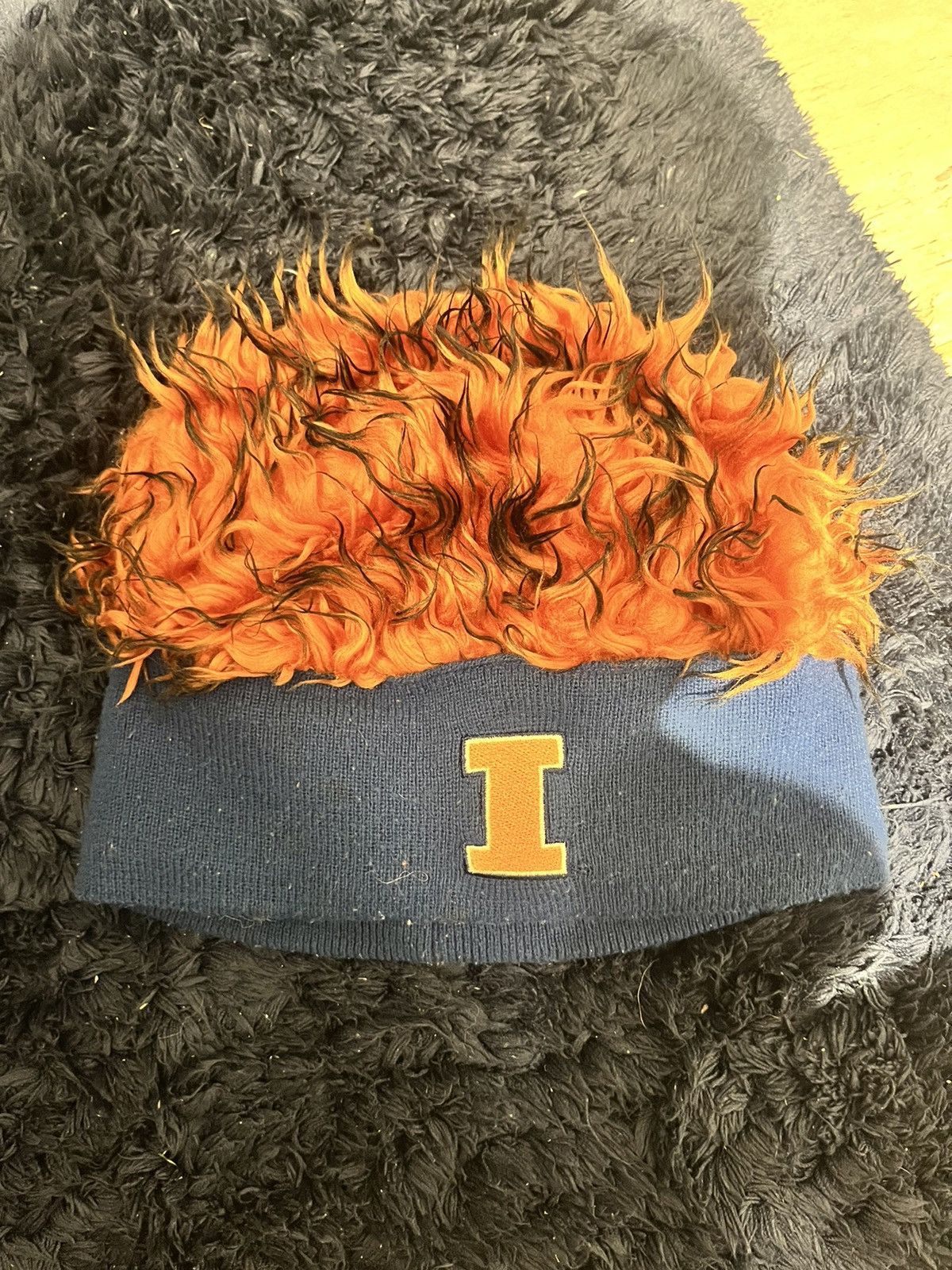 NCAA Youth Illinois Beanie Size ONE SIZE - 1 Thumbnail
