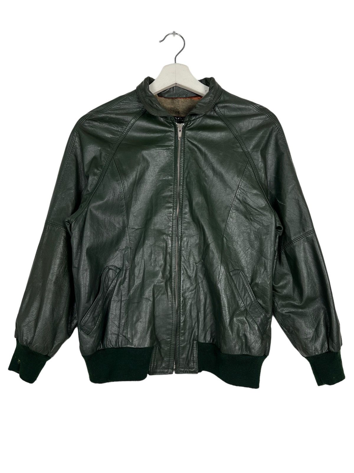 Japanese Brand 🔥 VINTAGE JHA JHA RIDER MOTO LEATHER JACKET Size US S / EU 44-46 / 1 - 2 Thumbnail