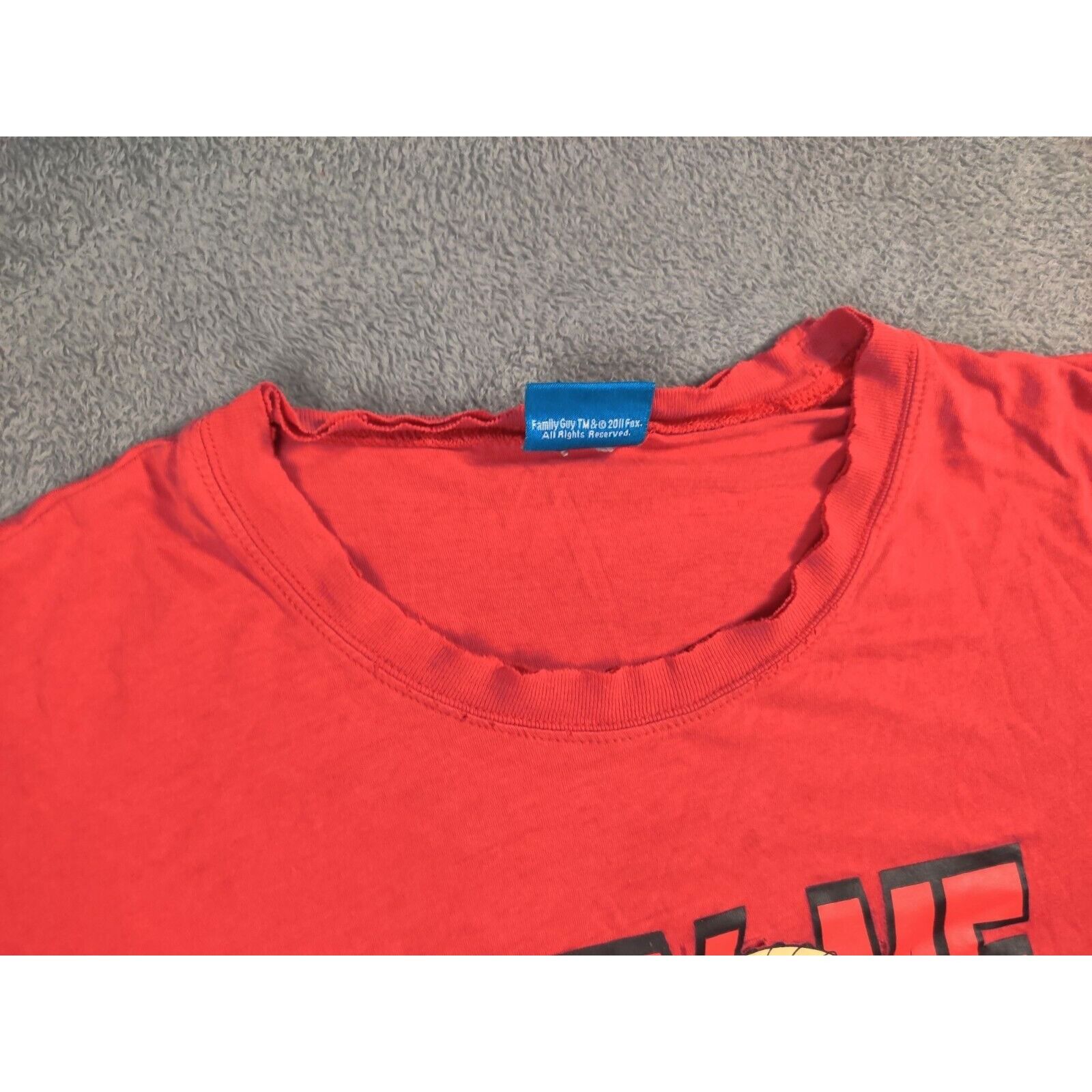 Other Family Guy Shirt Adult Mens XL/2XL Stewie Griffin Obey Me! Size US XXL / EU 58 / 5 - 9 Thumbnail