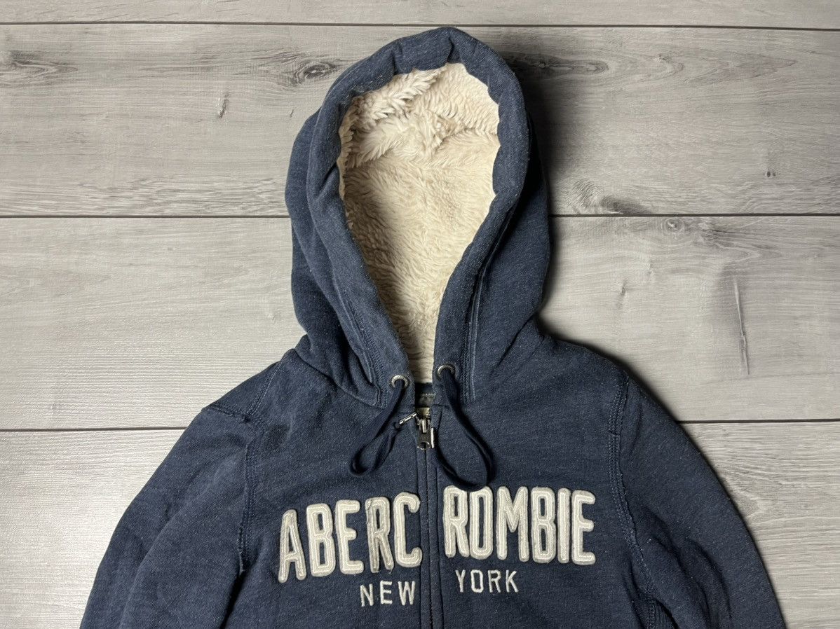 Abercrombie & Fitch Abercrombie&Fitch zip hoodie y2k varsity size Medium Size M / US 6-8 / IT 42-44 - 2 Thumbnail