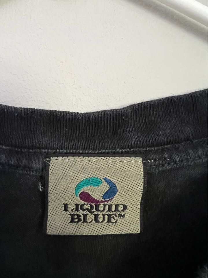 Liquid Blue Vintage Pink Floyd Liquid Blue Dark Side Of The Moon T-Shirt Size US S / EU 44-46 / 1 - 3 Thumbnail