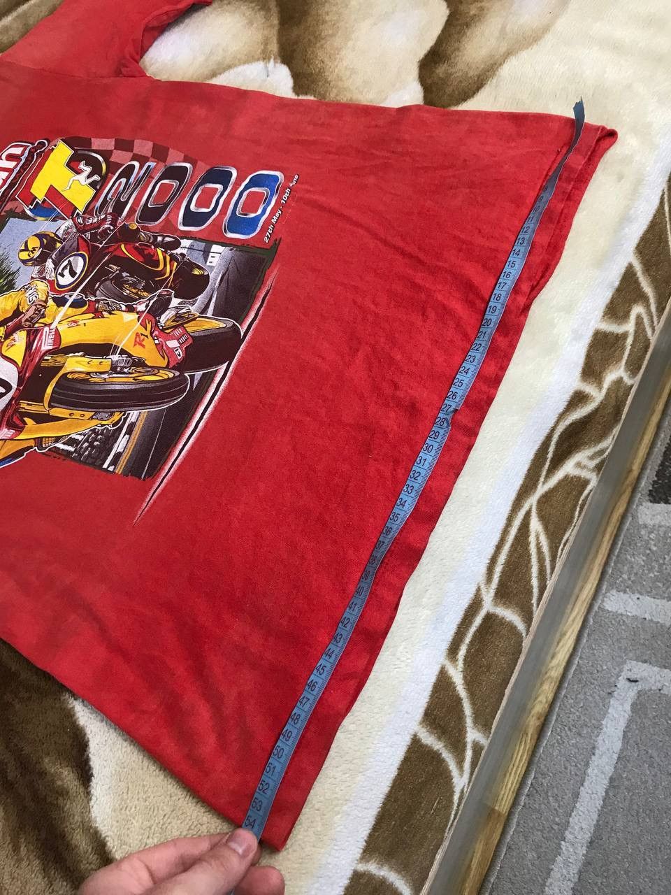 Vintage 🔥 TT Isle Of Man Vintage 2000 Road Races Moto Racing T Shirt Size US M / EU 48-50 / 2 - 13 Thumbnail