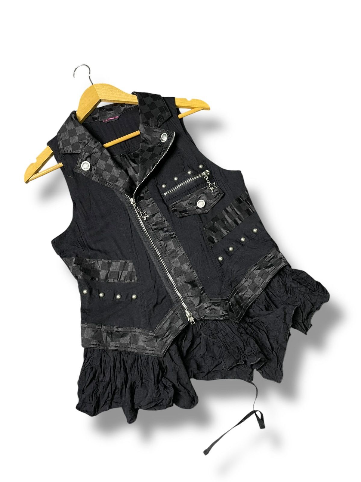 Japanese Brand × Seditionaries × Vintage Vintage ALGONQUINS Punk Gothic Vest (74) Size US XXS / EU 40 - 4 Thumbnail