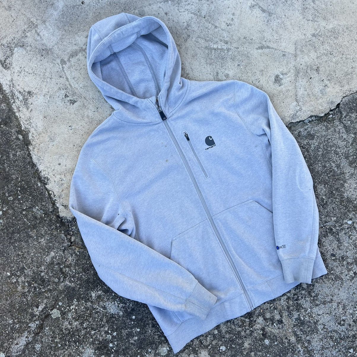 Carhartt × Vintage CARHARTT WIP BASIC LOGO HOODIE Size US L / EU 52-54 / 3 - 2 Thumbnail