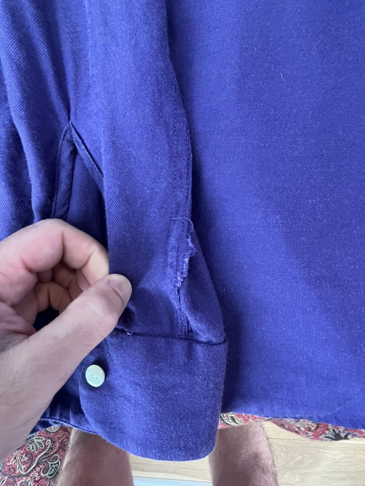Needles Needles two picket camp collar long sleeve shirt Size US M / EU 48-50 / 2 - 6 Thumbnail