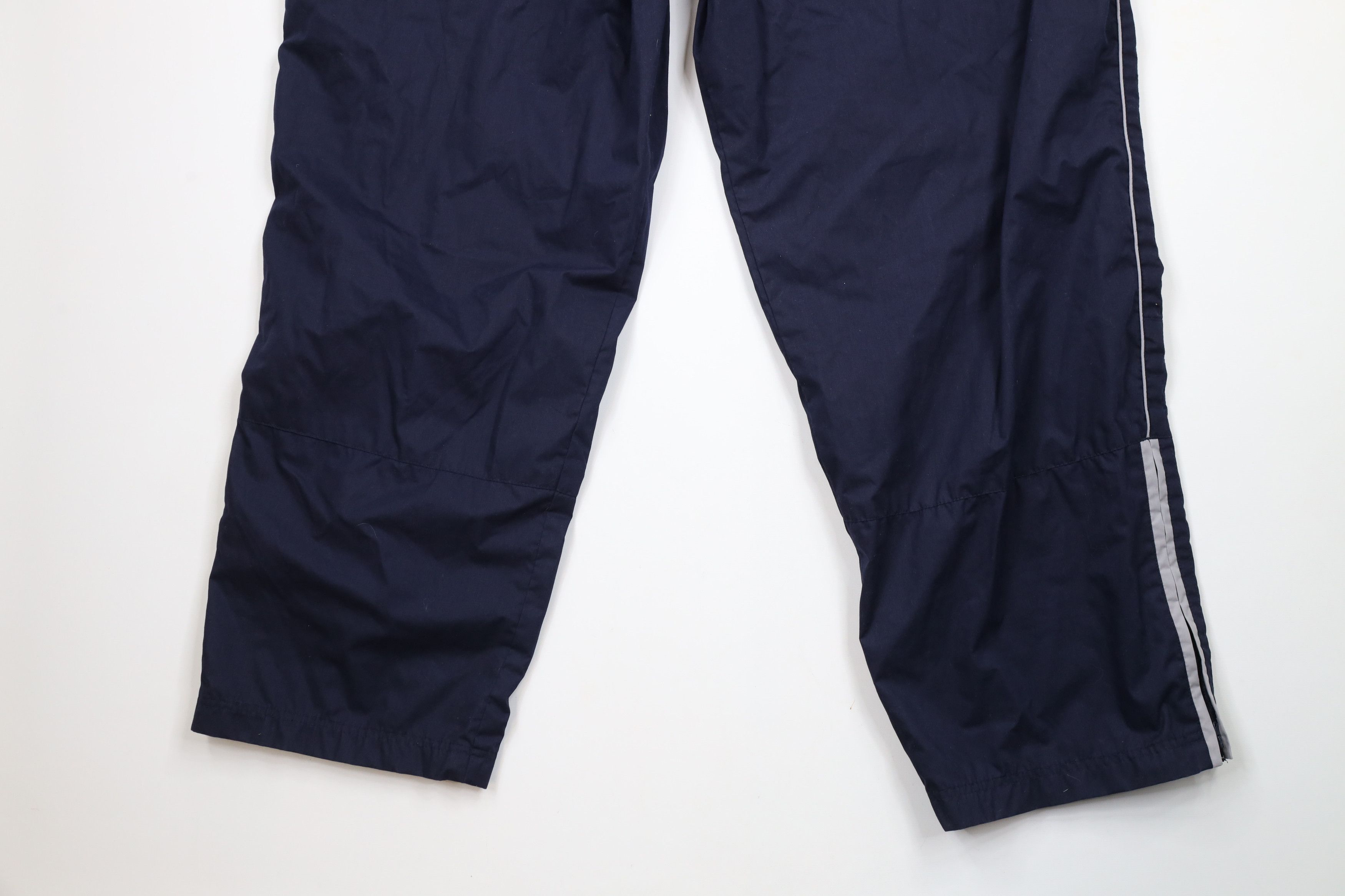 Vintage Vintage 90s Y2K Streetwear Lined Striped Wide Leg Pants Blue Size US 40 / EU 56 - 14 Thumbnail
