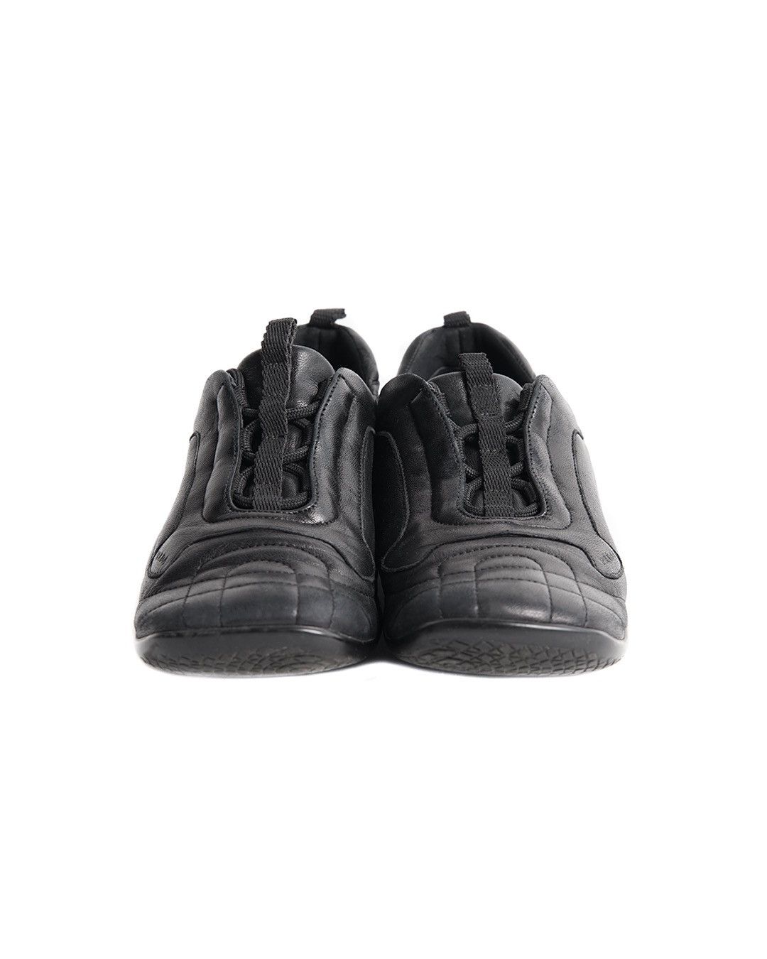 Prada Prada S/S2000 Black Leather Sneakers Size US 6 / IT 36 - 4 Thumbnail