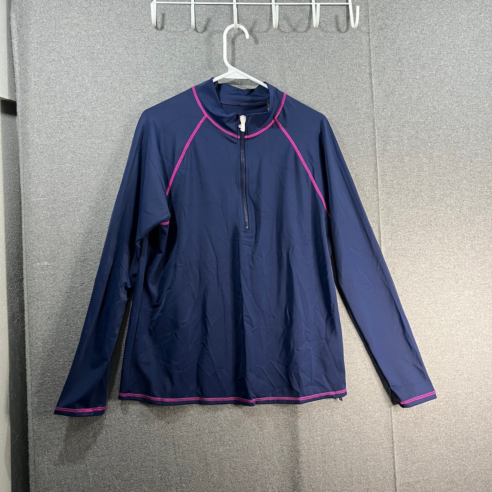 Other AmberNoon II by Dr. Erum Ilyas UPF 50 Half-Zip Mock-Neck Size XL / US 12-14 / IT 48-50 - 1 Thumbnail