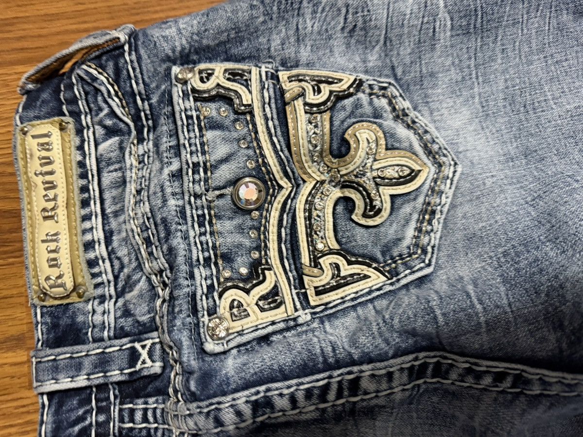 Rock Revival Rock Revival Adalin Low Rise Ankle Skinny Jeans Size 28 Size 28" / US 6 / IT 42 - 6 Thumbnail