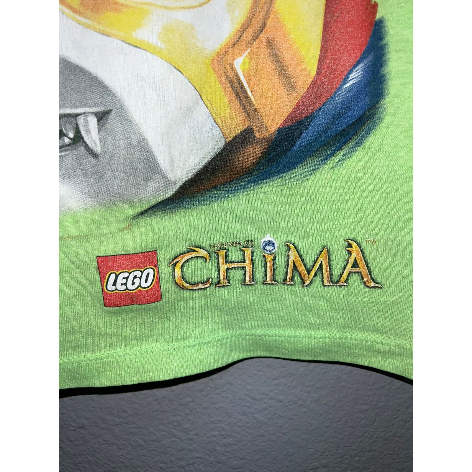 LEGO Youth Lego Shirt Legends Of Chima Green Graphic Kid's Medium Size M / US 6-8 / IT 42-44 - 4 Thumbnail