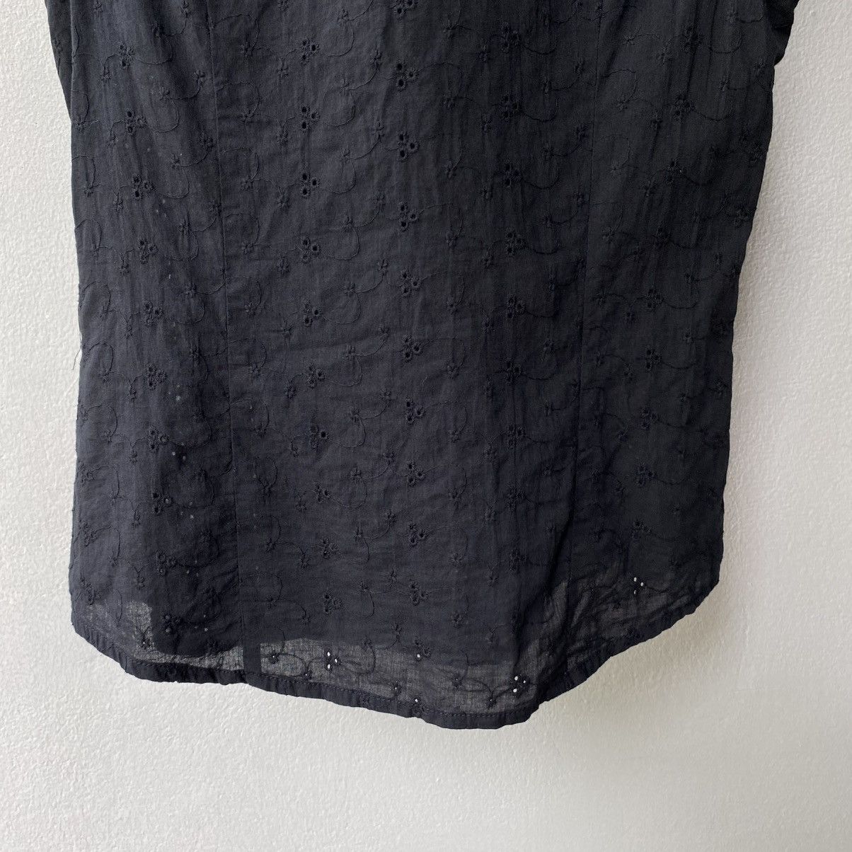 Japanese Brand Parasuco Denim Legend Y2K Punk Sleeveless fitted top Size S / US 4 / IT 40 - 10 Thumbnail