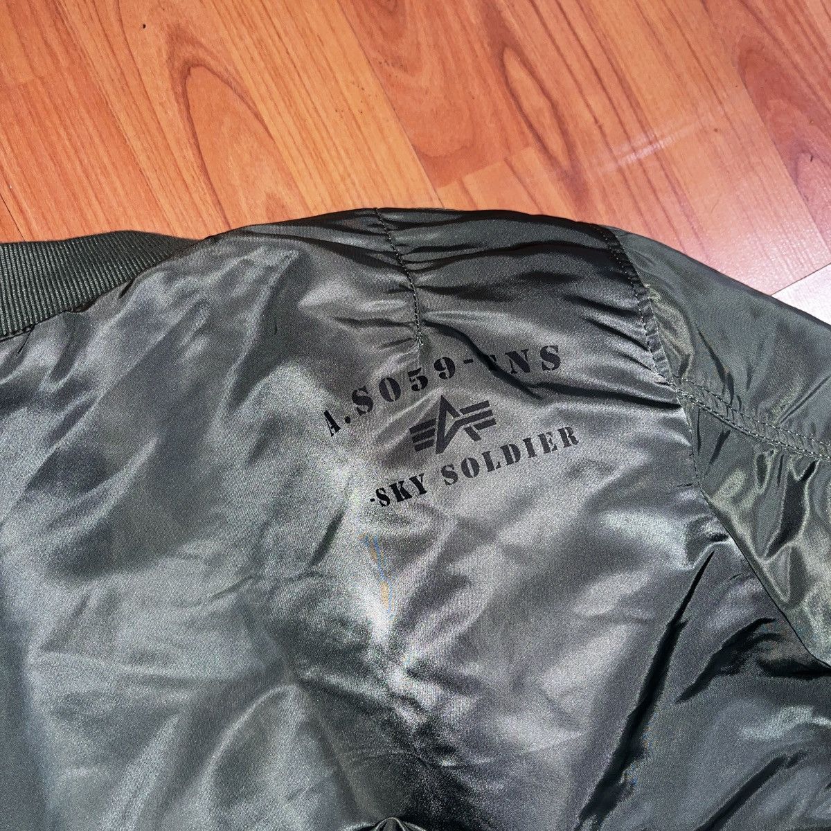 Alpha Industries Vintage Alpha Industries Airborne Camo Lined Bomber Jacket M Size US M / EU 48-50 / 2 - 8 Thumbnail