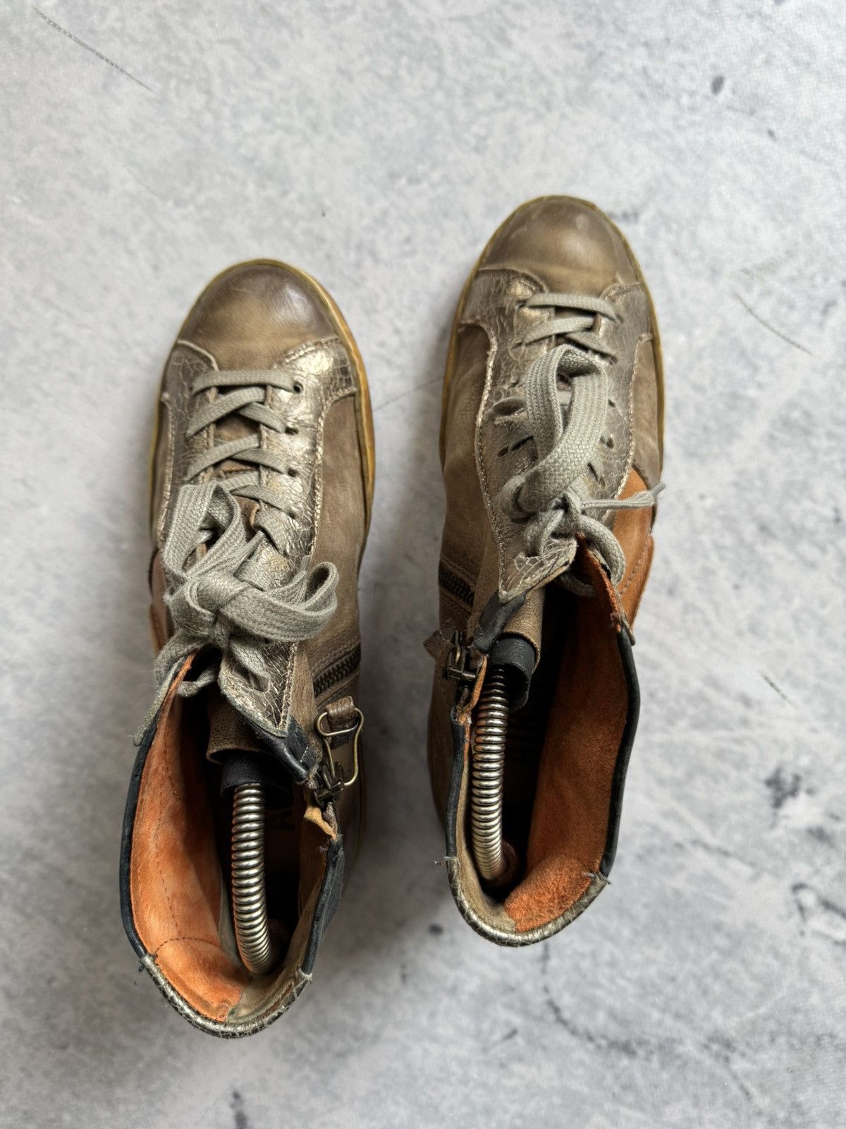 Golden Goose × Vintage AIRSTEP AS98 Golden Goose style, Avant Garde boots Size US 8 / EU 41 - 4 Thumbnail
