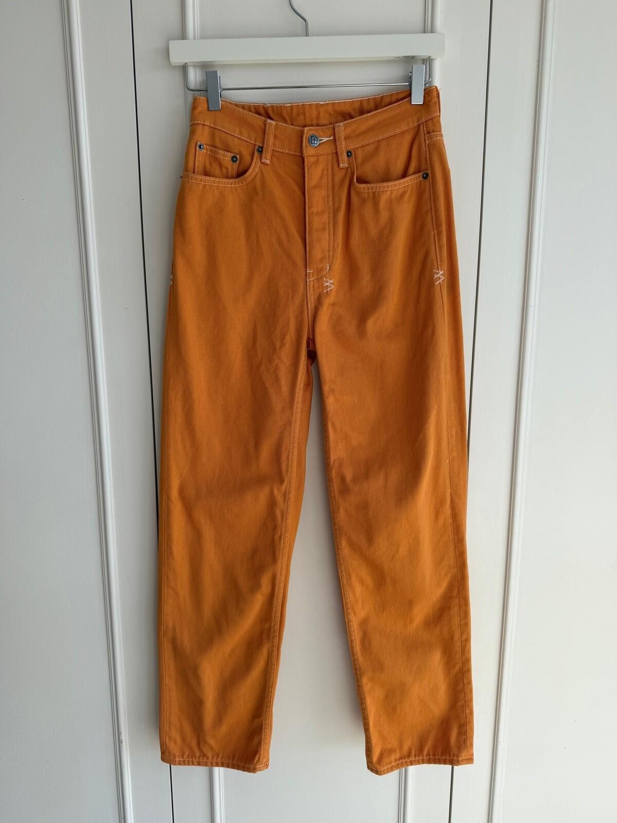 Ksubi new ksubi womens denim jeans brooklyn flame orange 25 7 Size 25" / US 0 / IT 36 - 2 Thumbnail