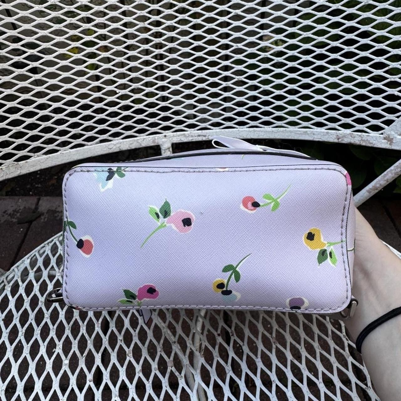 Kate Spade Kate Spade Purple Floral Convertible Backpack Size ONE SIZE - 3 Thumbnail