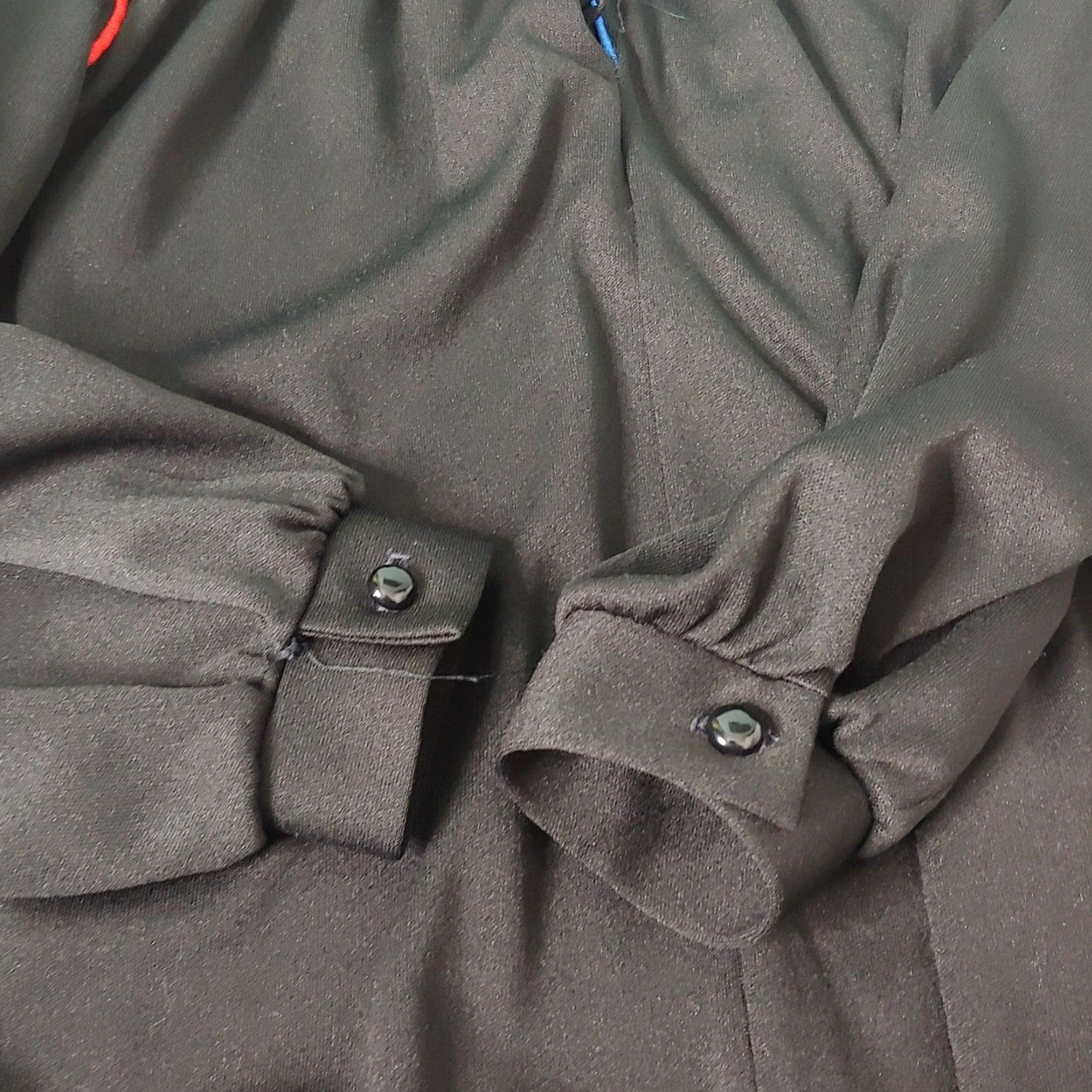 Vintage VINTAGE Housecoat Robe Women Size 8 Pullover Gown Black Long Retro Lounge Shirt? Size M / US 6-8 / IT 42-44 - 6 Thumbnail