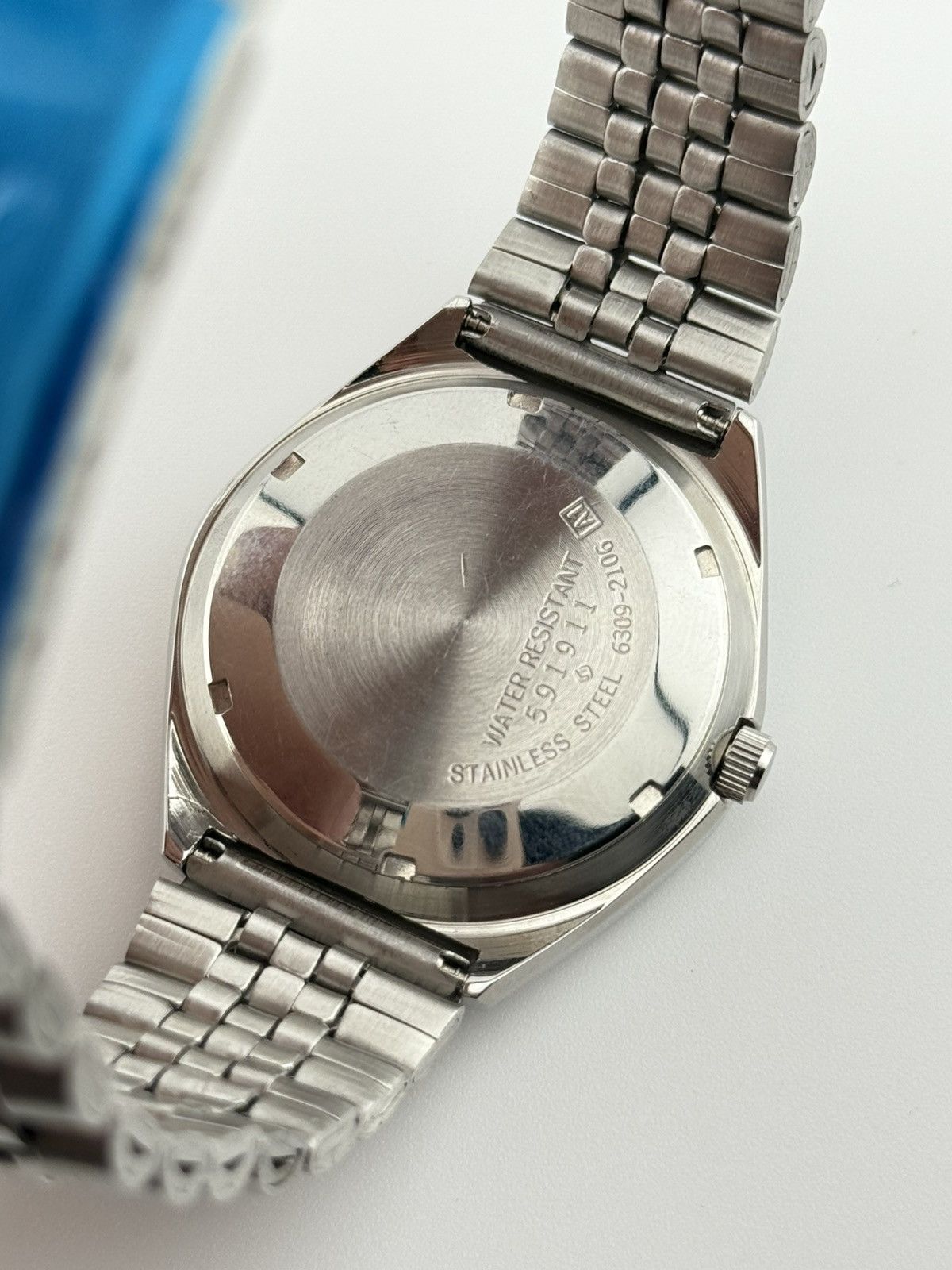 Seiko Seiko 5 Automatic Watch Vintage Men’s Wristwatch Sky Blue Size 36 - 6 Thumbnail