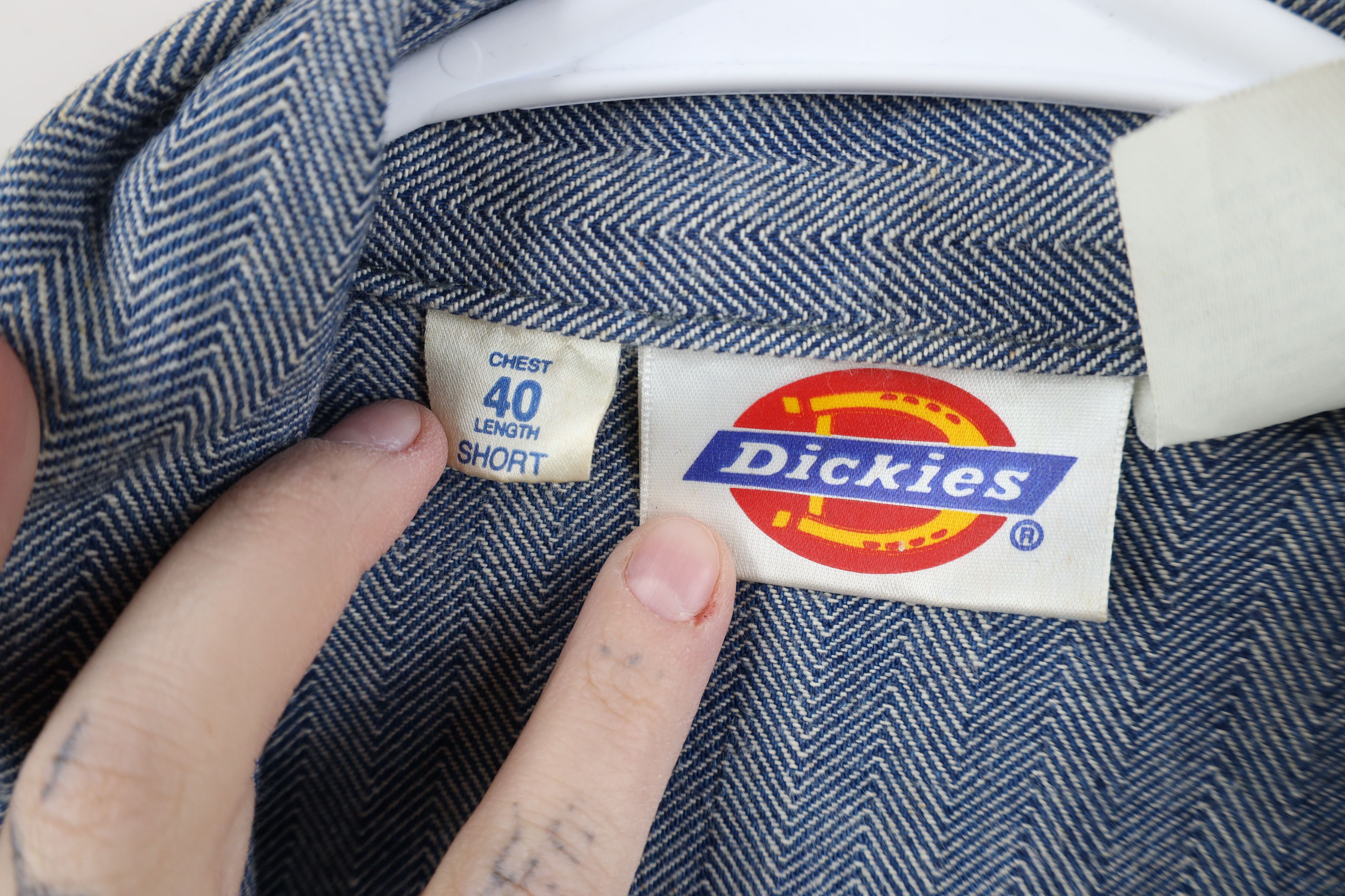 Dickies Vintage 70s Dickies HBT Herringbone Twill Coveralls Size US 38 / EU 54 - 11 Thumbnail