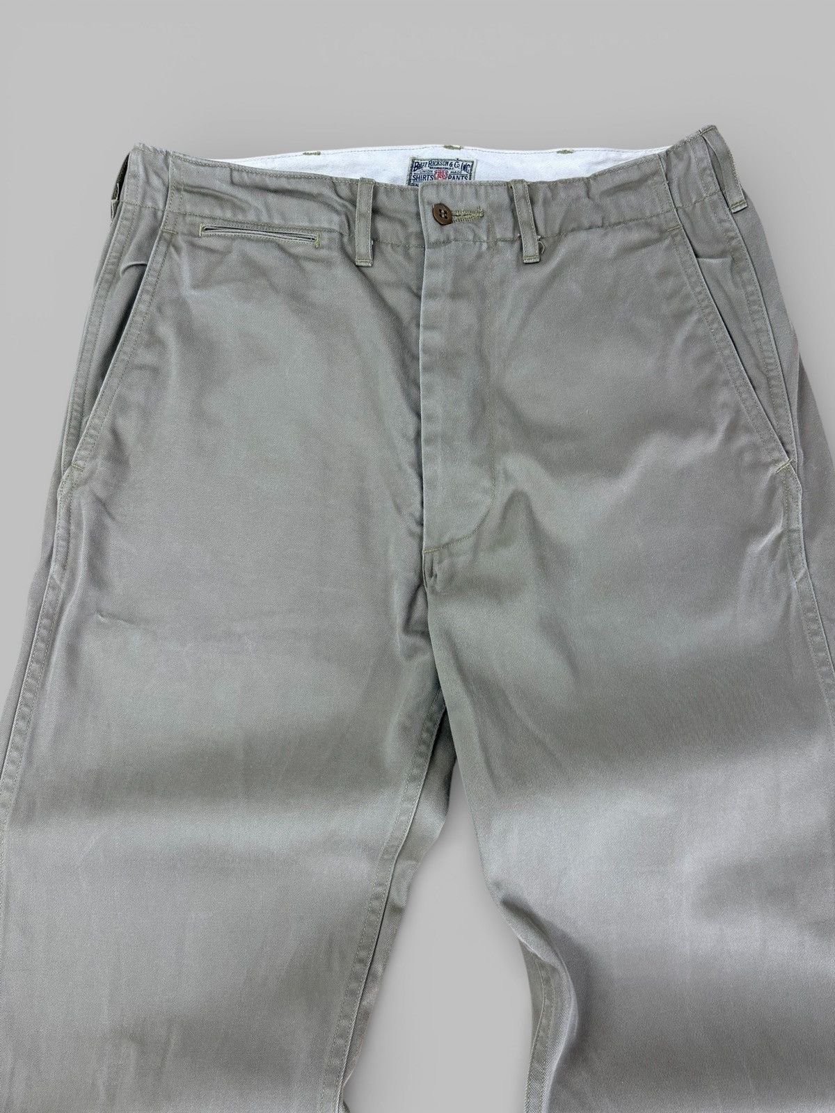Buzz Rickson's Buzz Rickson's Beige Pants US Army WW Il Chino 1940's Size US 30 / EU 46 - 3 Thumbnail